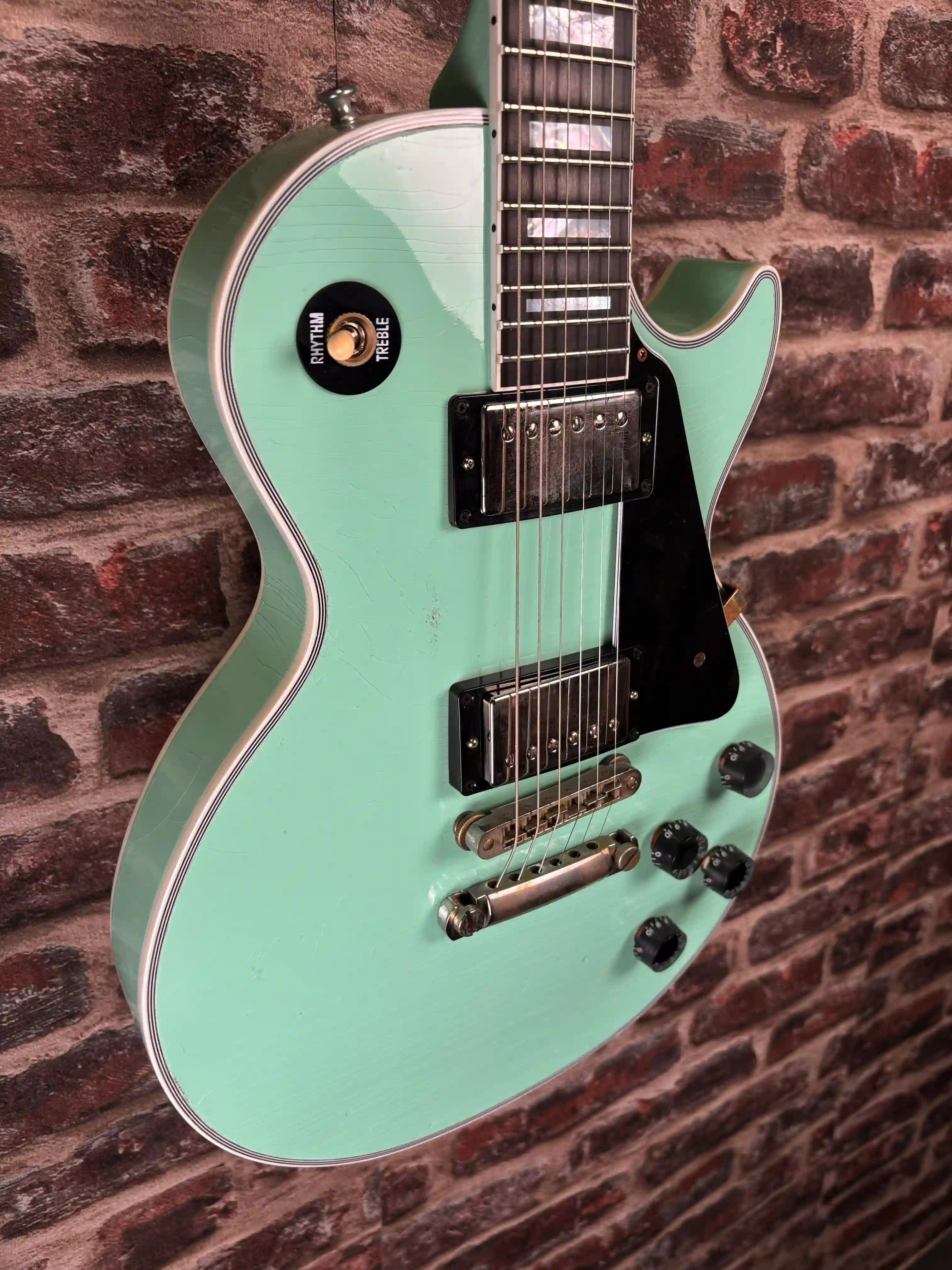 Gibson Les Paul Custom M2M Kerry Green Murphy Lab Light Aged