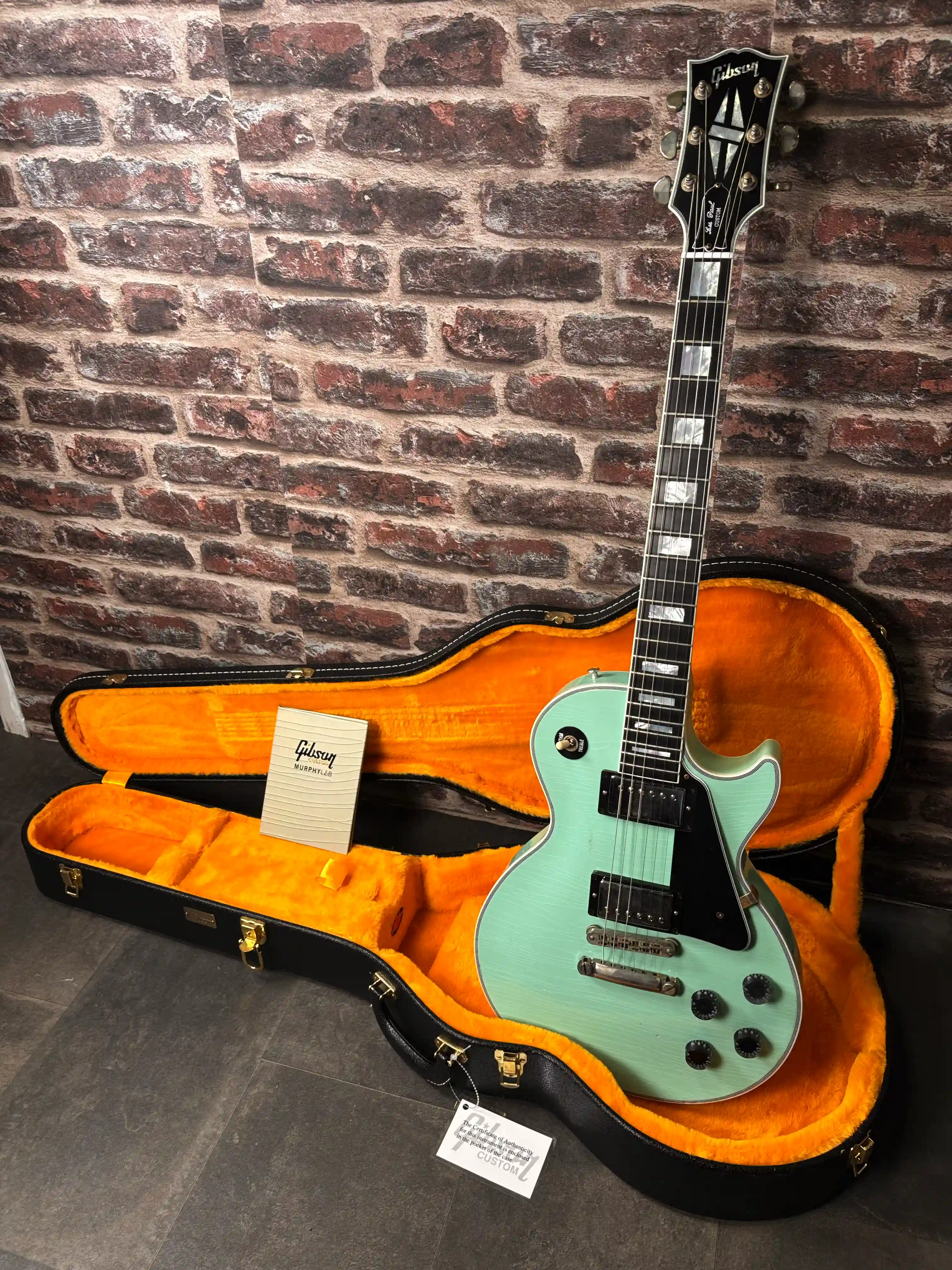 Gibson Les Paul Custom M2M Kerry Green Murphy Lab Light Aged