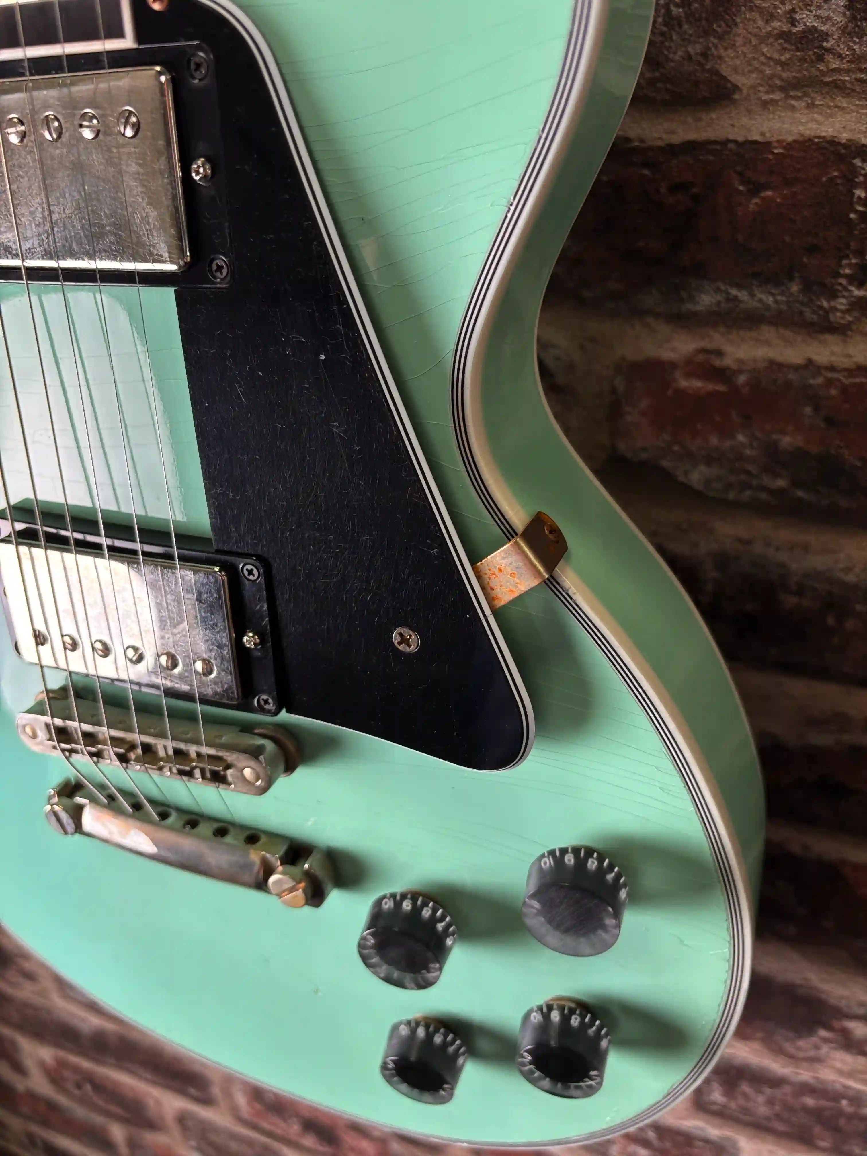 Gibson Les Paul Custom M2M Kerry Green Murphy Lab Light Aged