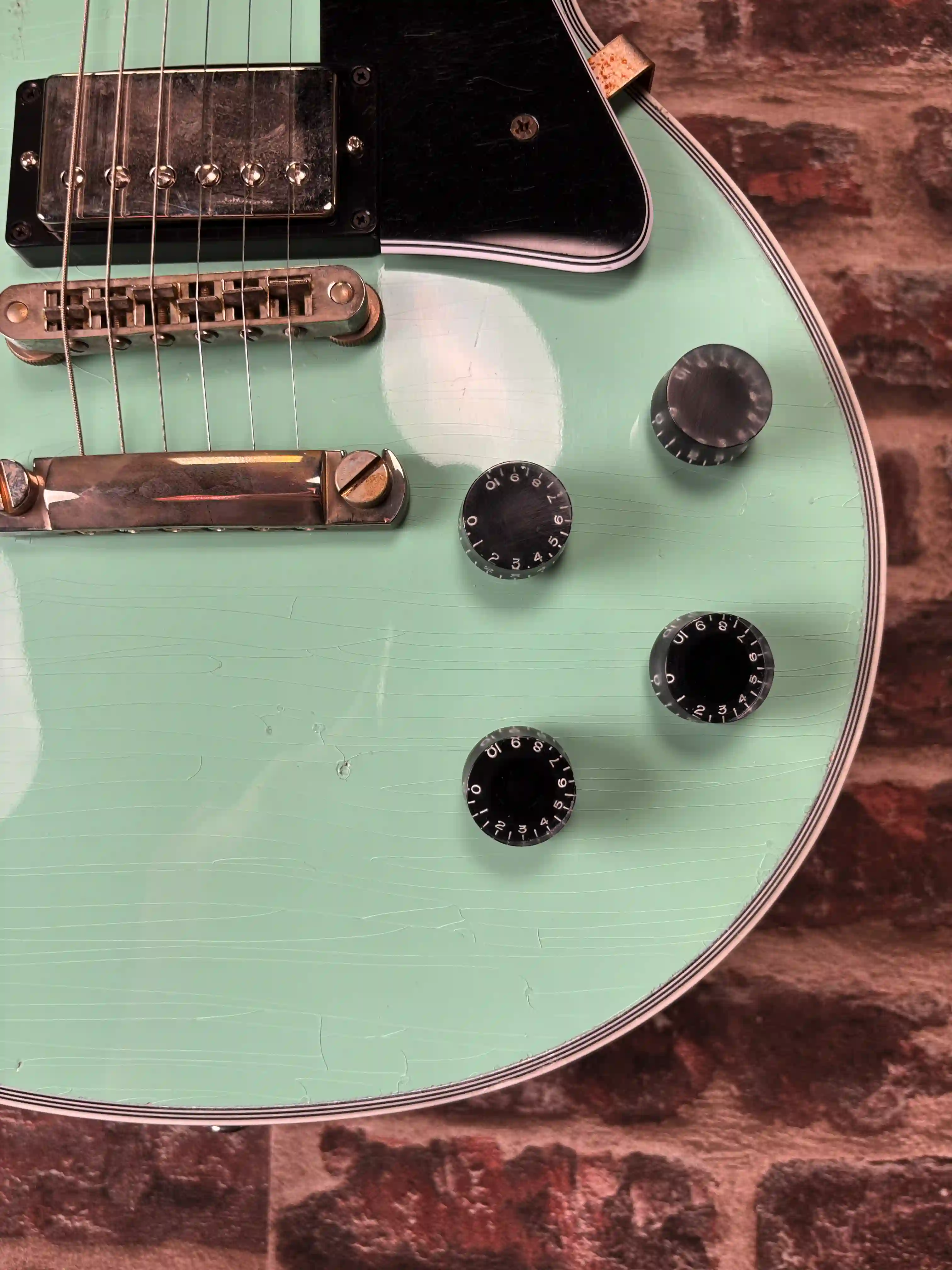 Gibson Les Paul Custom M2M Kerry Green Murphy Lab Light Aged