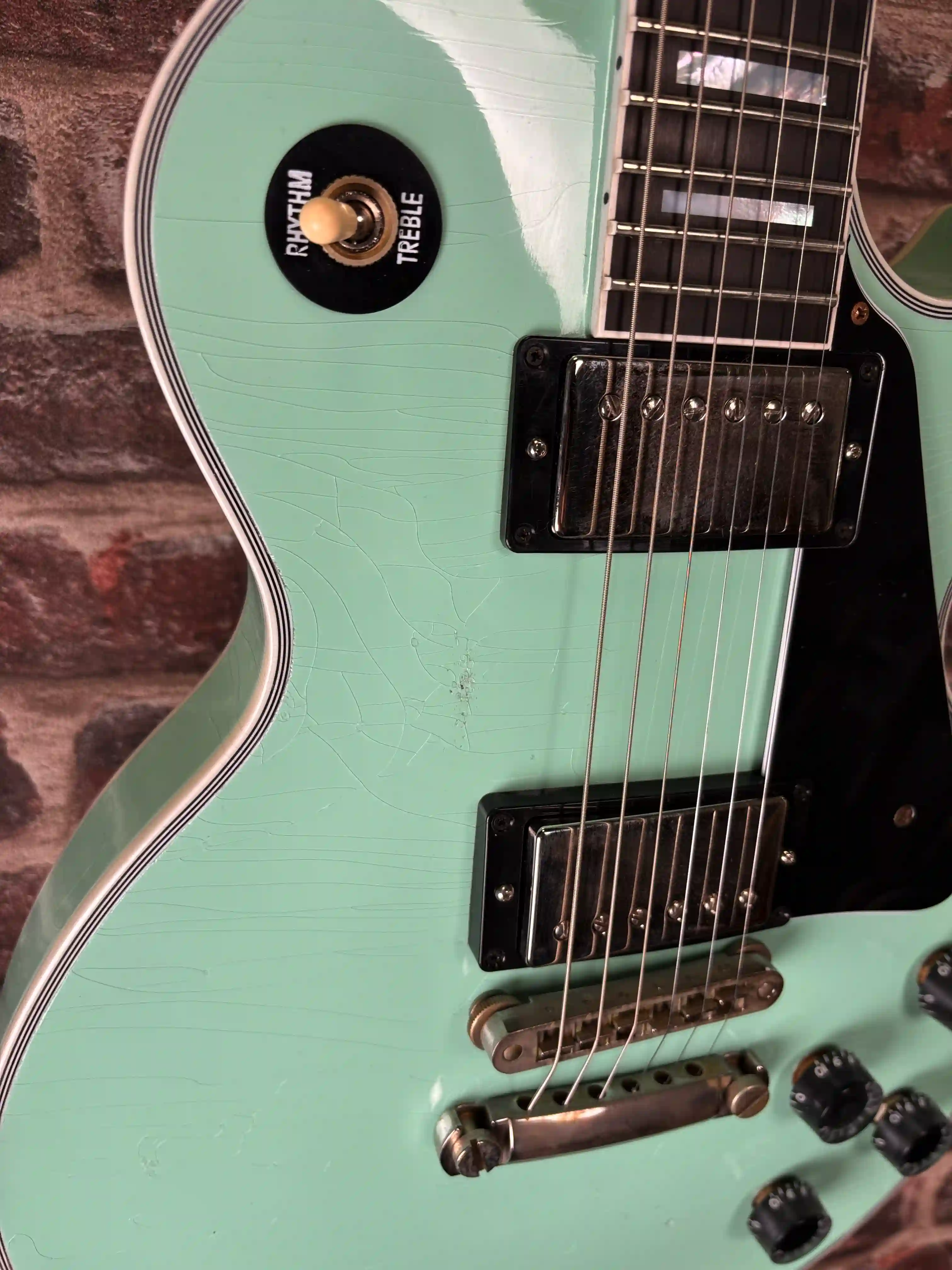 Gibson Les Paul Custom M2M Kerry Green Murphy Lab Light Aged
