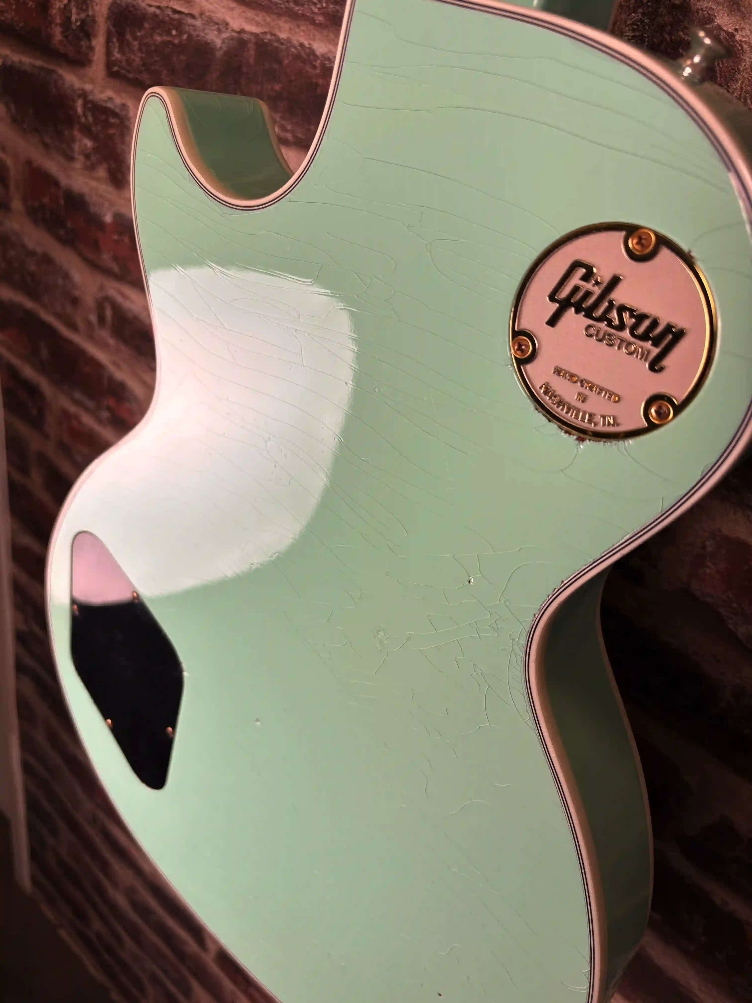 Gibson Les Paul Custom M2M Kerry Green Murphy Lab Light Aged