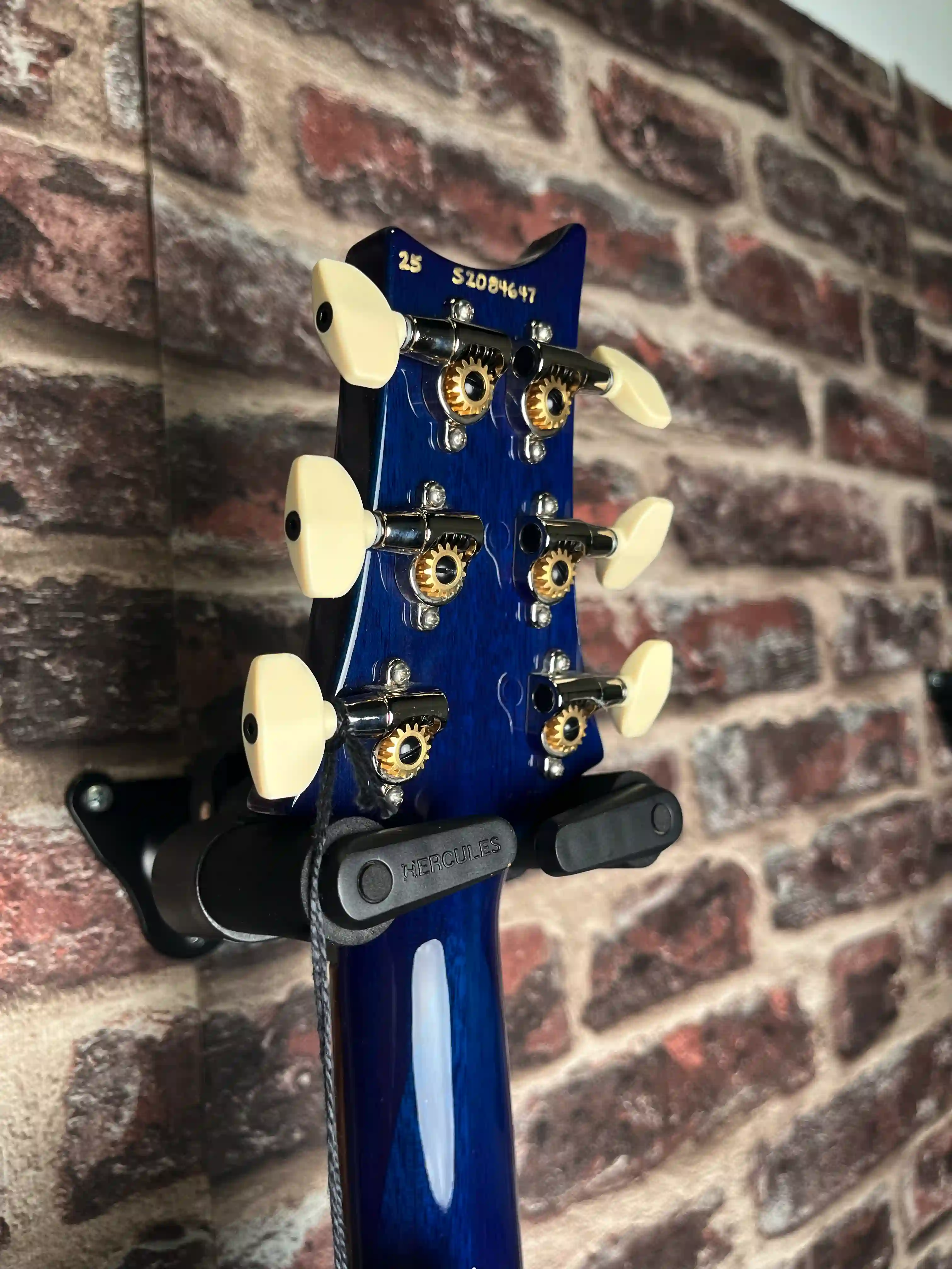 PRS S2 Custom 24‑08 Faded Gray Black Blue Burst