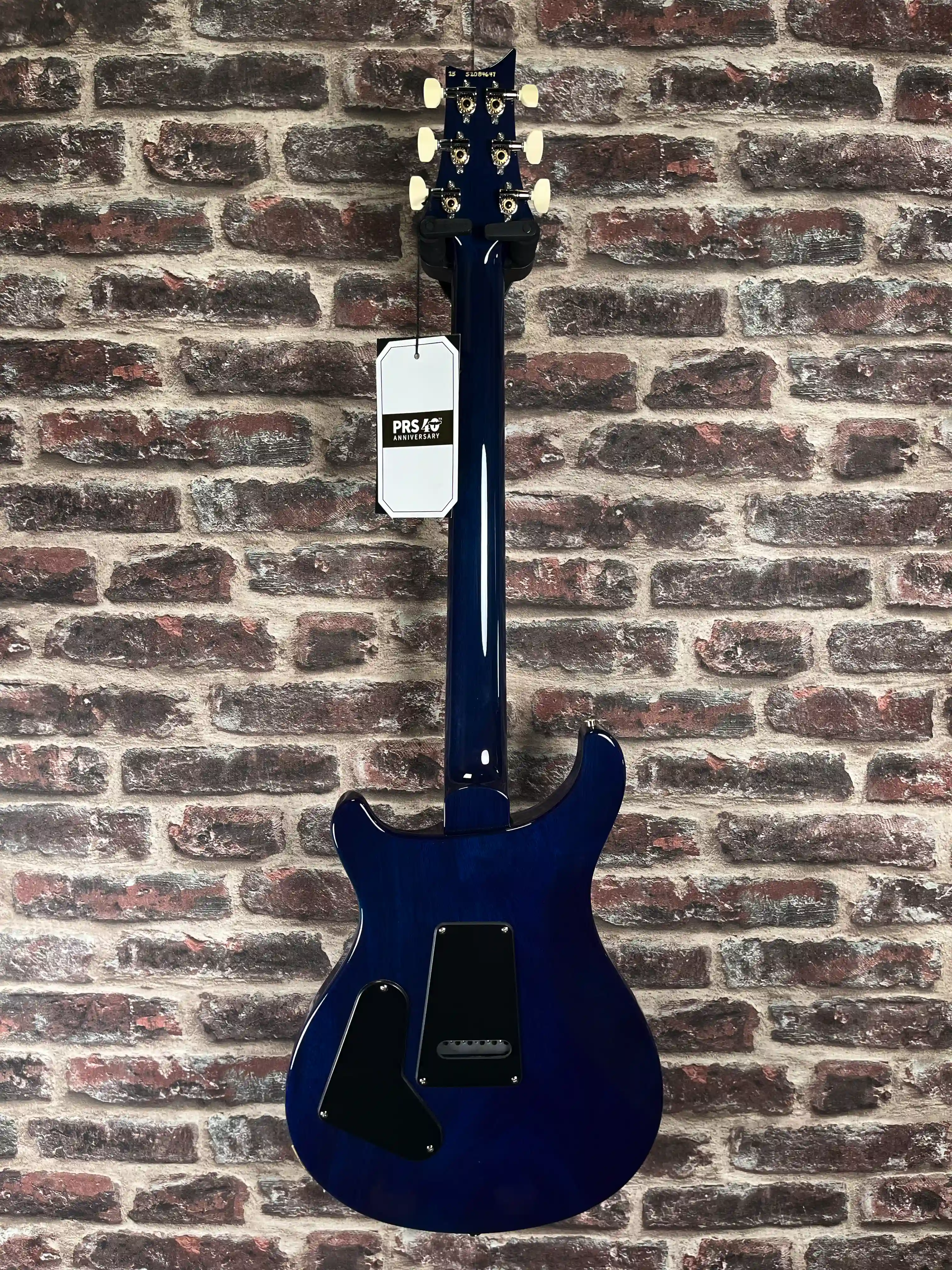PRS S2 Custom 24‑08 Faded Gray Black Blue Burst