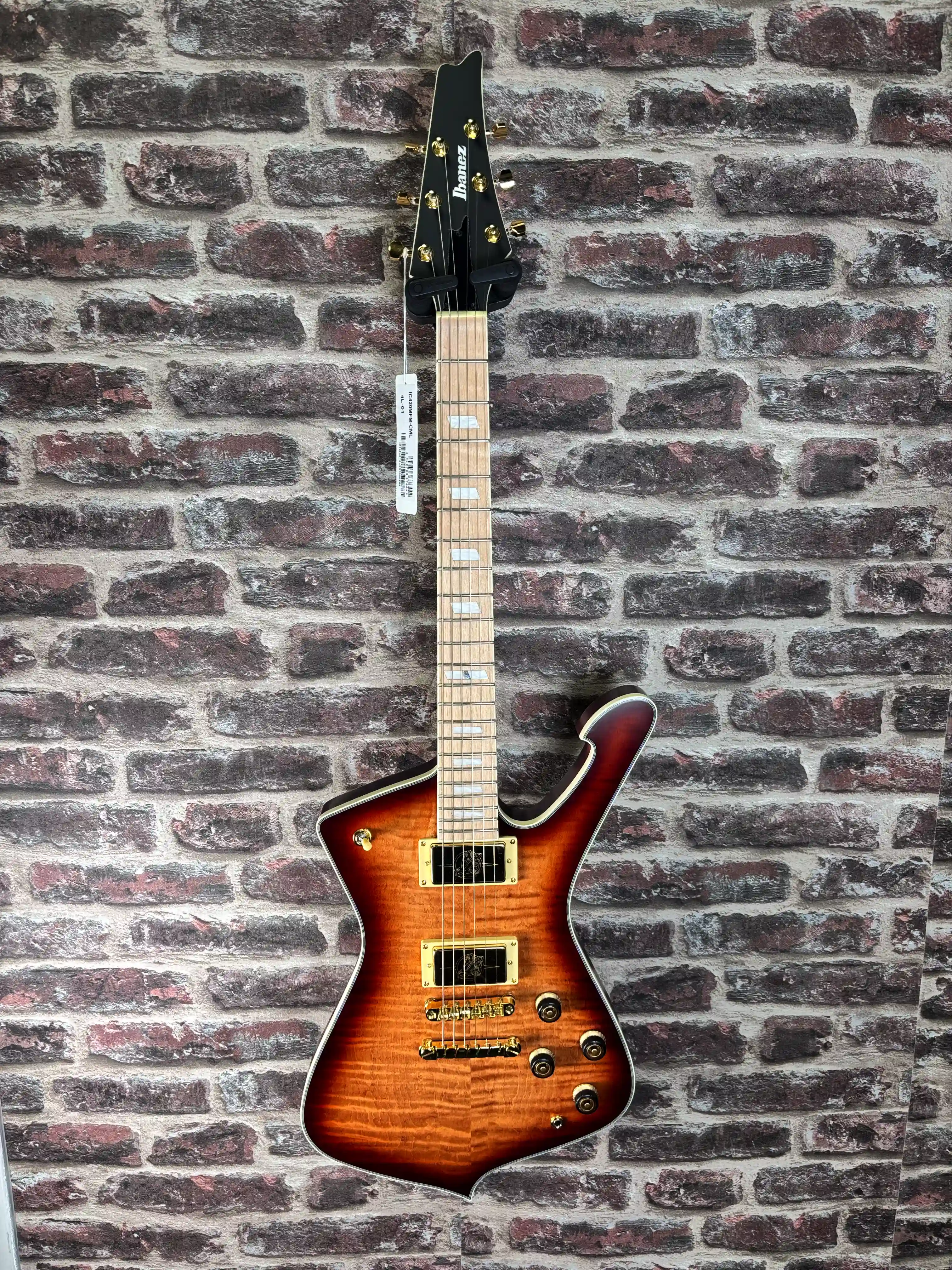 Ibanez Iceman IC420MFM Caramel Burst