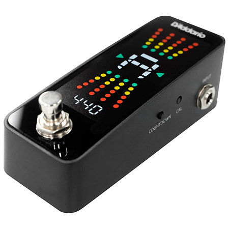 Accordeur chromatique pédale Plus D'Addario PW‑CT‑23