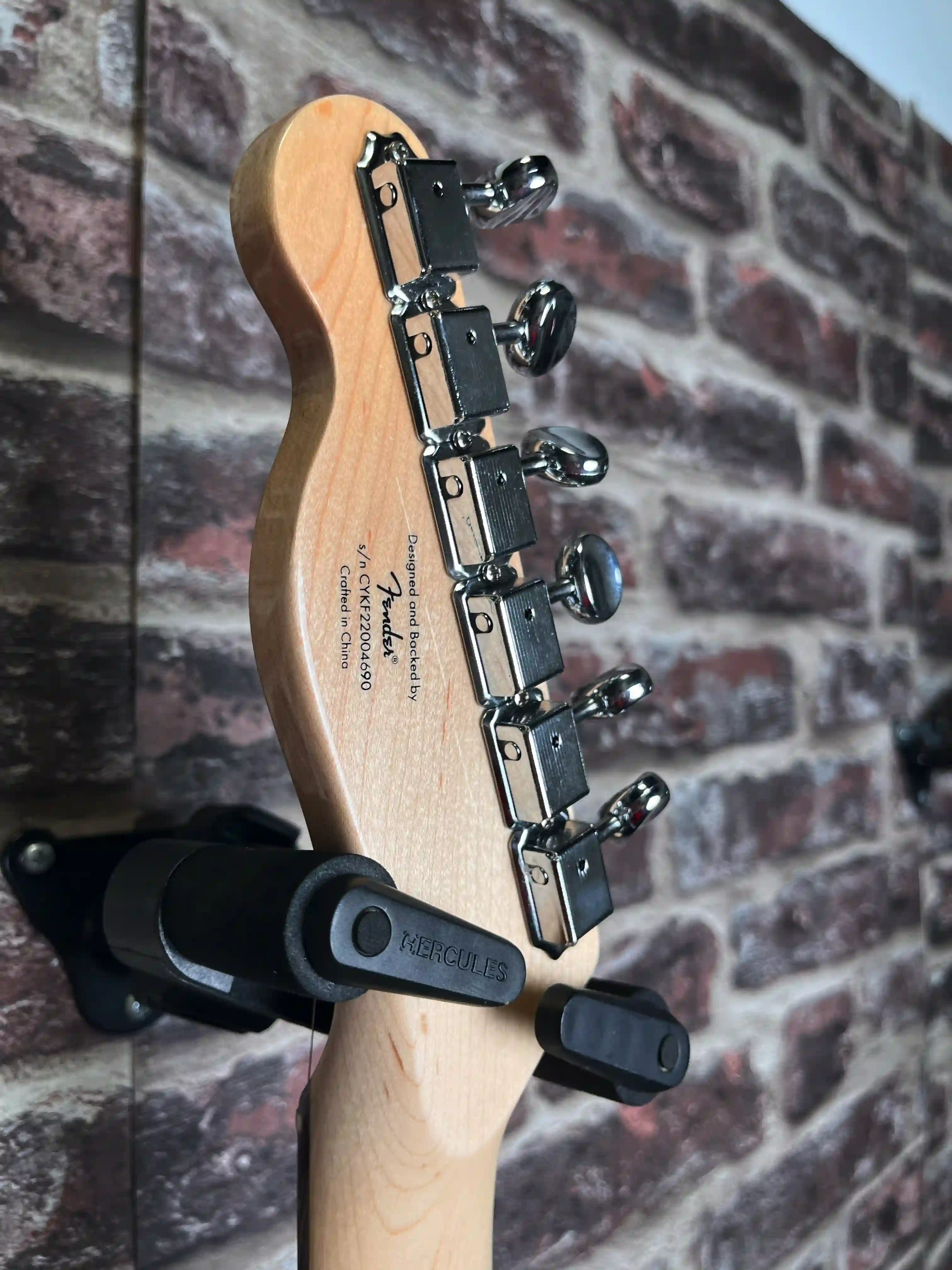 Squier Paranormal Telecaster Baritone Cabronita Surf Green OCCASION