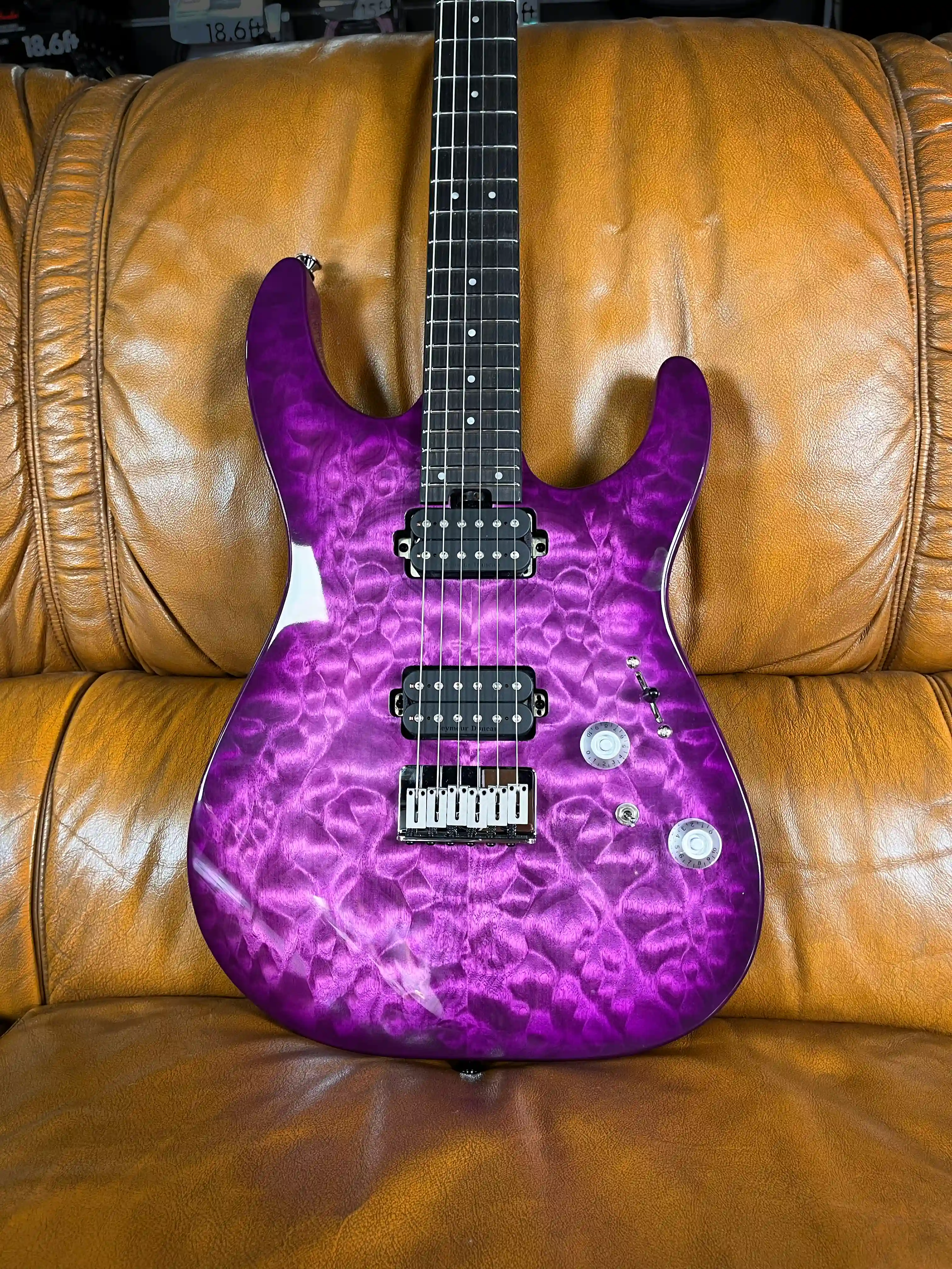 Charvel Pro-Mod Plus DK24 HH HT EB QM Violet Radiance