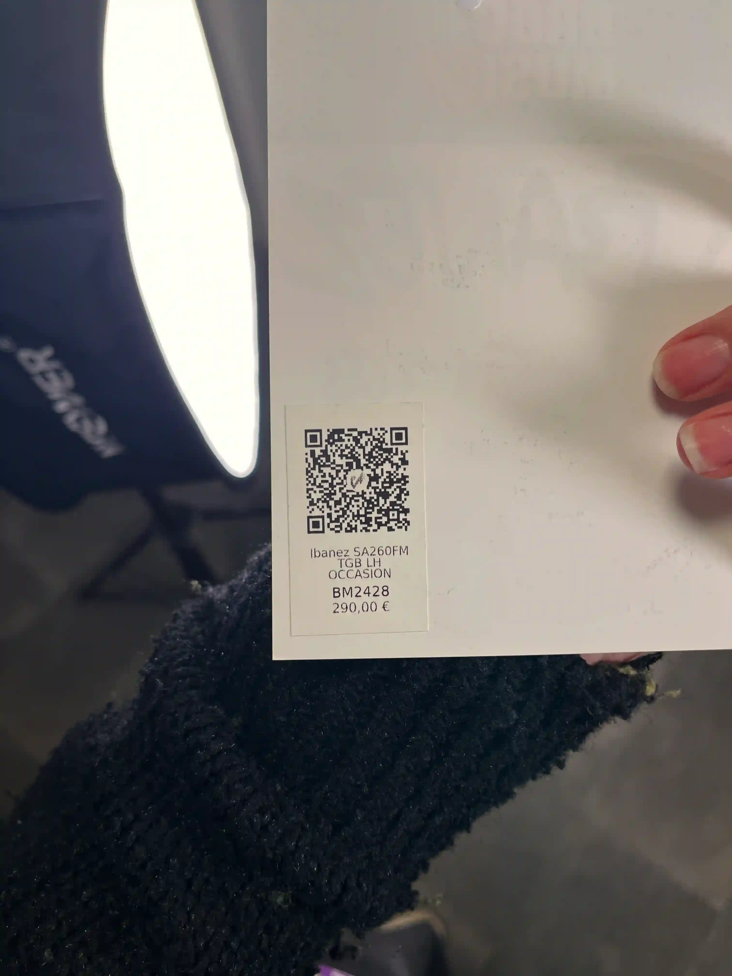 Ibanez SA260FM TGB LH OCCASION