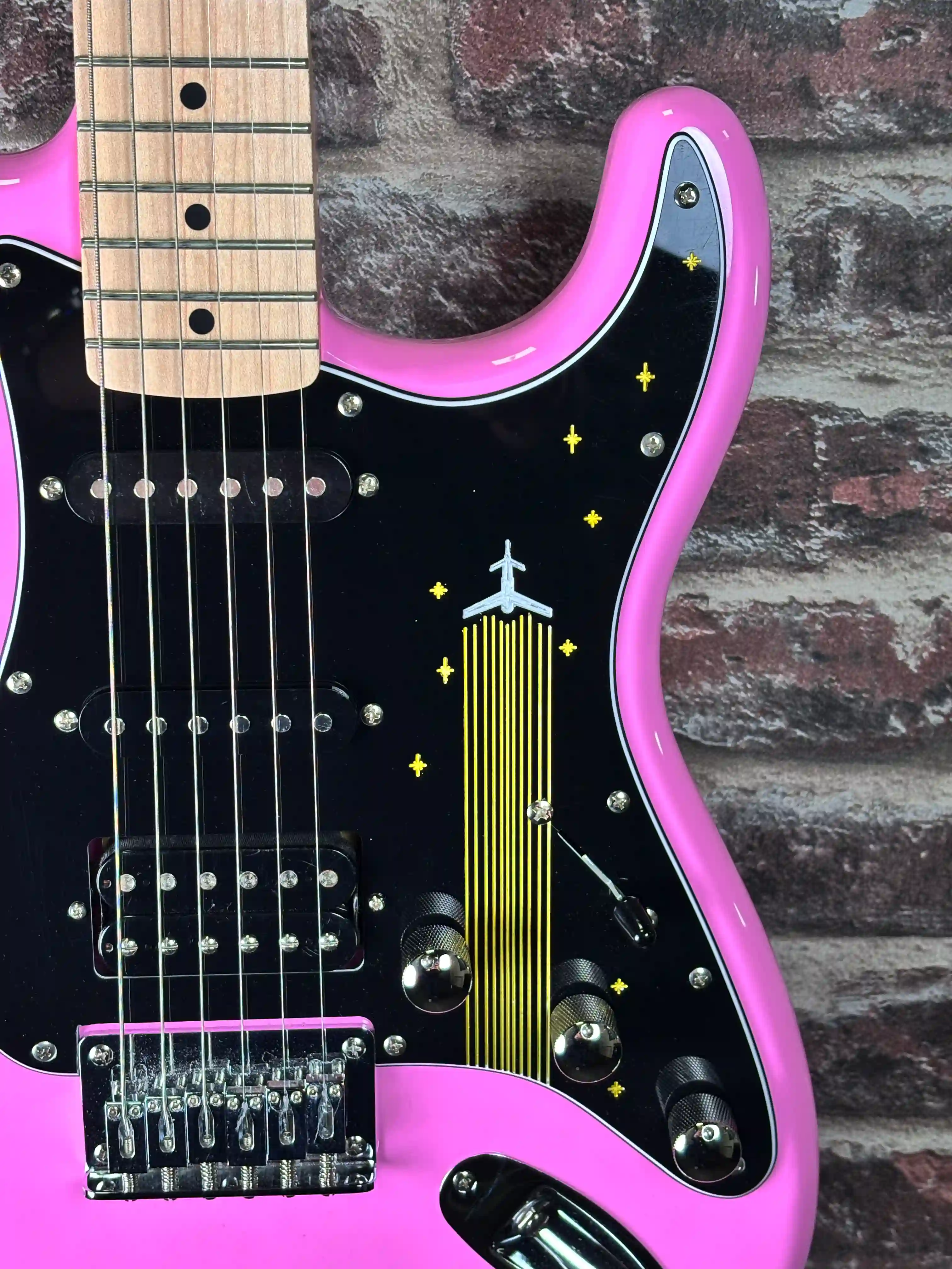 Squier Sonic Strat Pink Custom OCCASION