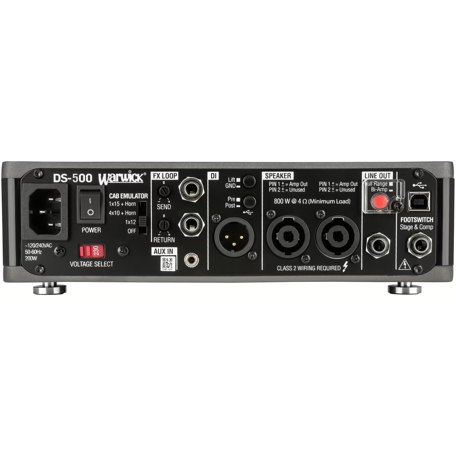 Warwick DS 500 Double Stage 500 W