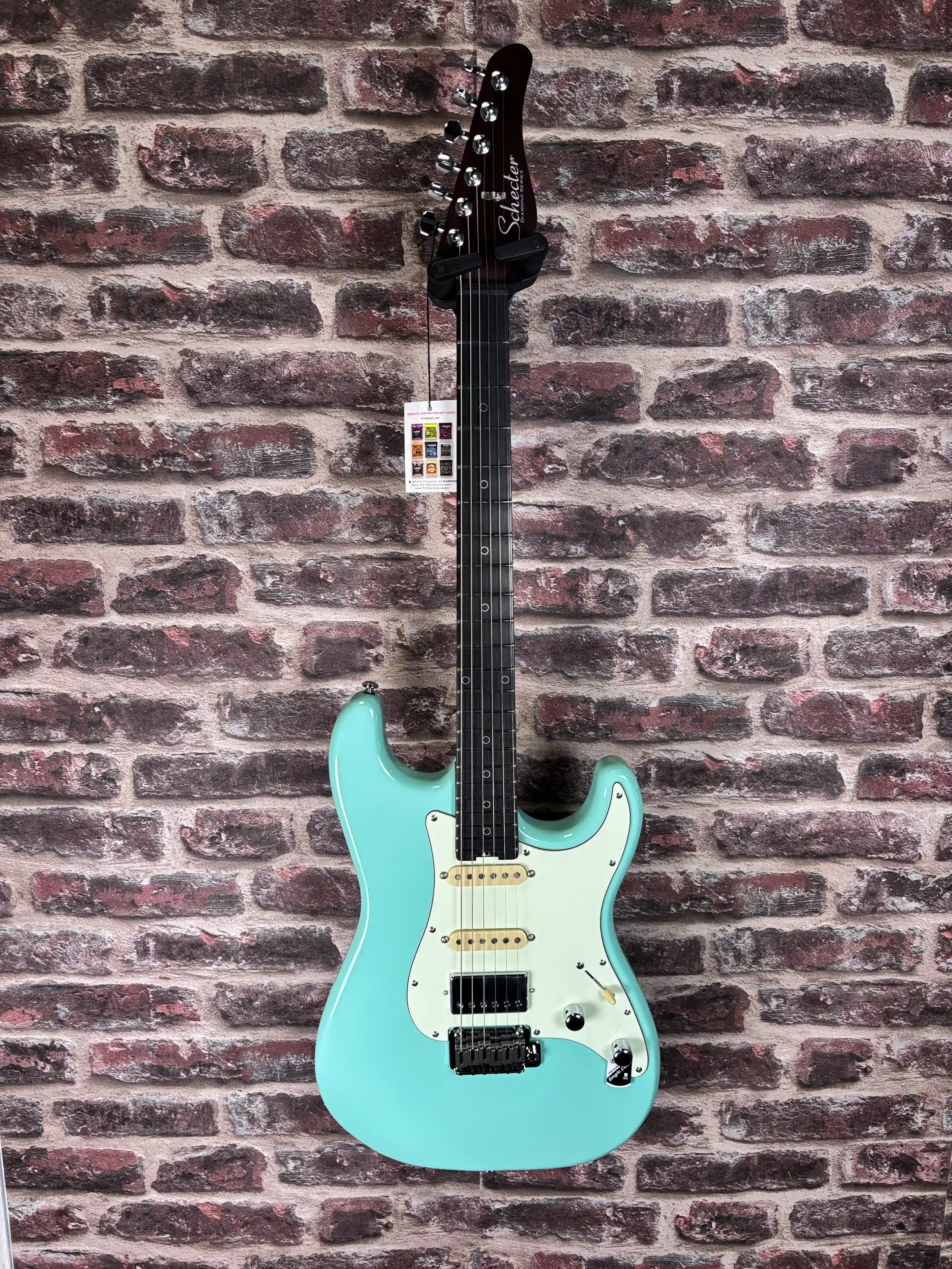 Schecter Nick Johnston Traditional HSS 10e Anniversaire Atomic Green