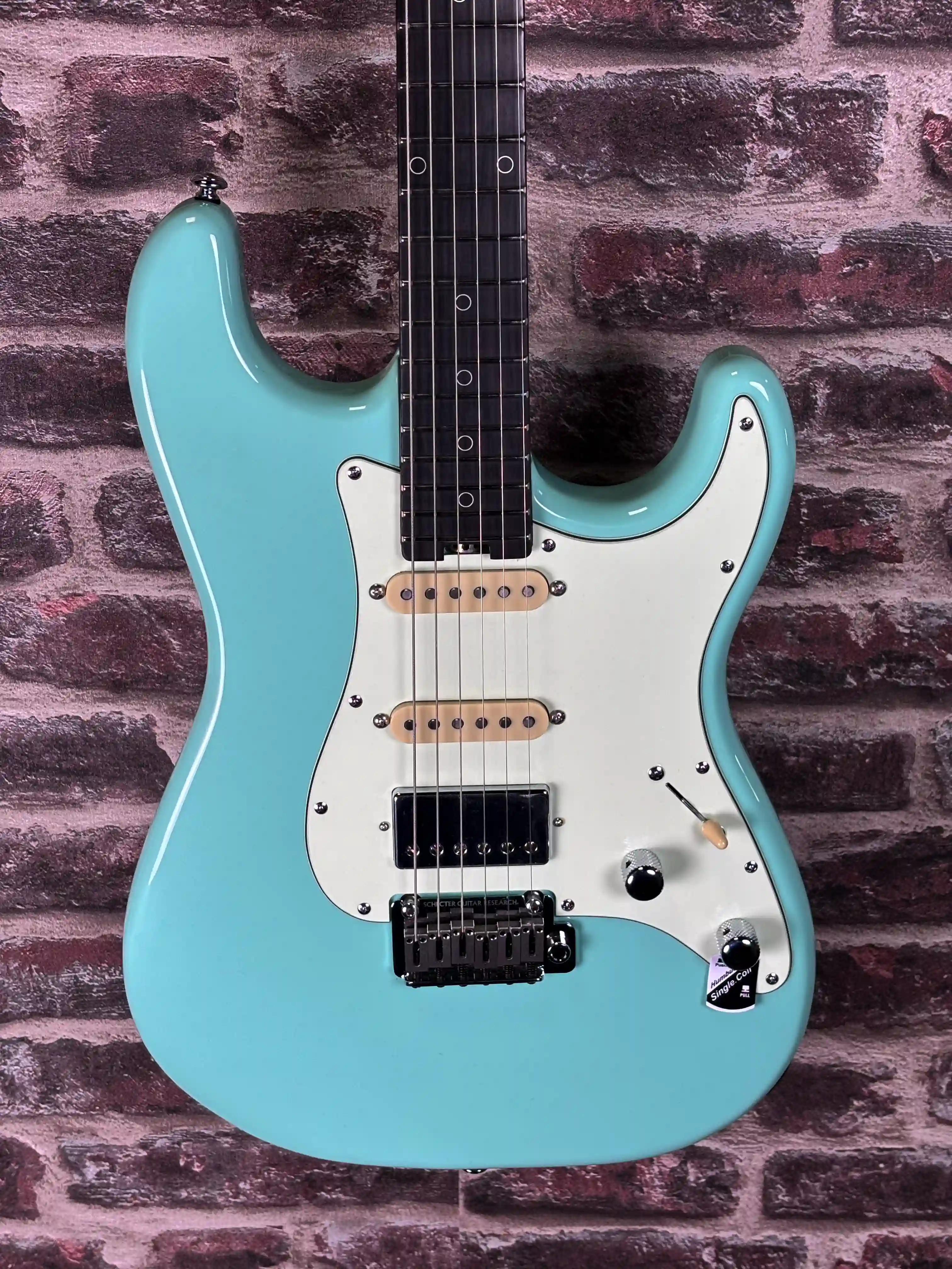 Schecter Nick Johnston Traditional HSS 10e Anniversaire Atomic Green