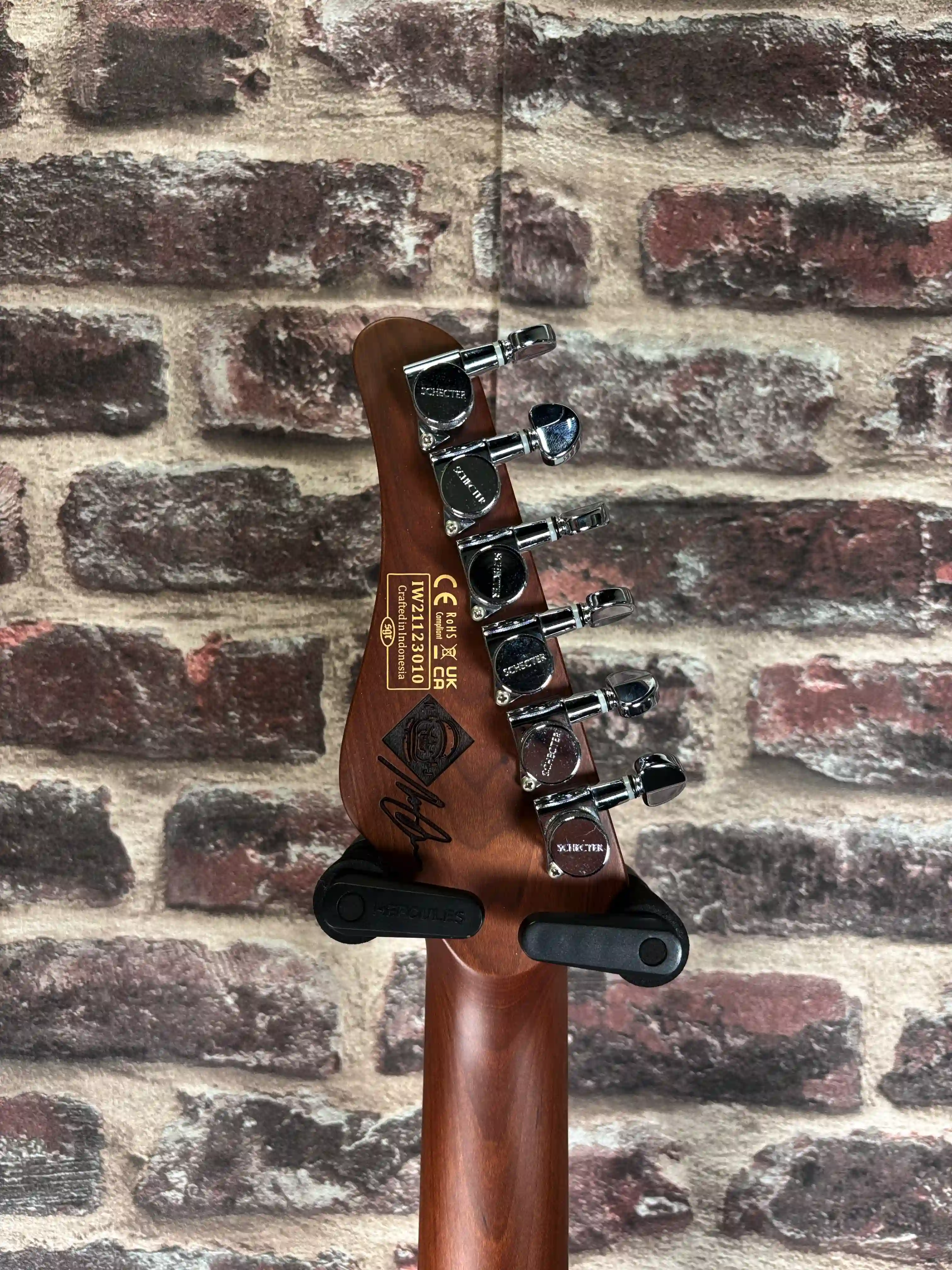 Schecter Nick Johnston Traditional SSS Atomic Ink