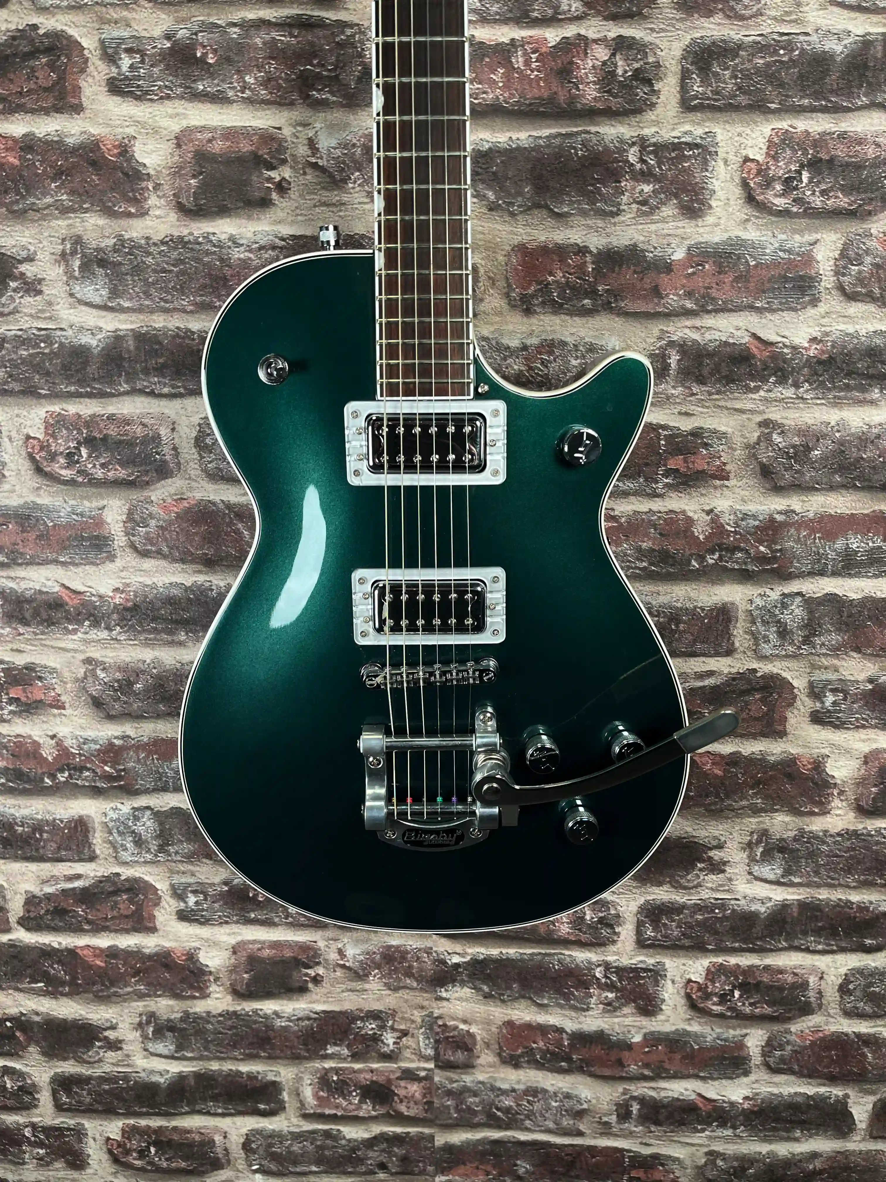 Gretsch G5230T Electromatic Jet SC Bigsby Cadillac Green OCCASION