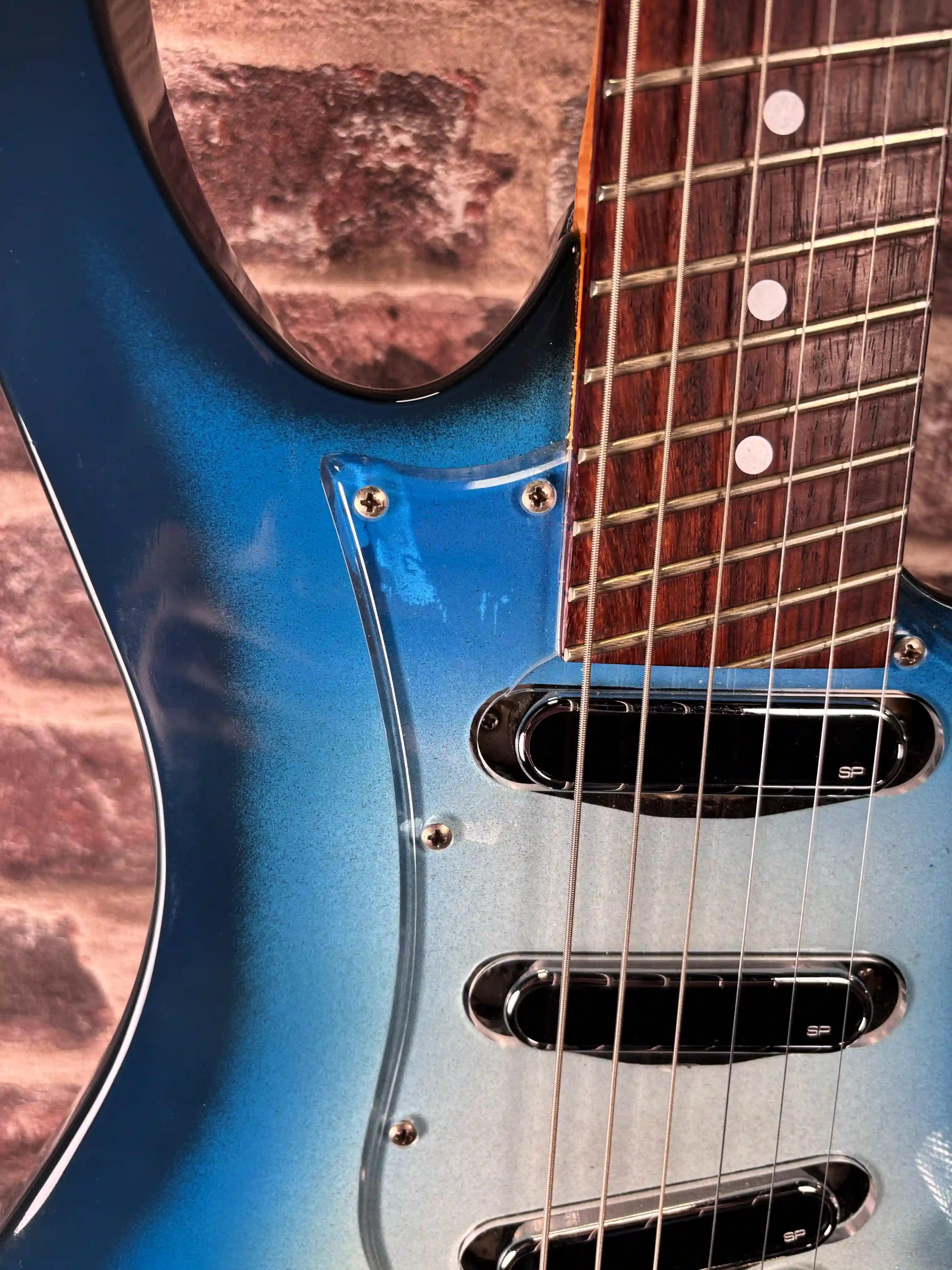 Vola Eve Frozen Blue Burst - custom shop OCCASION