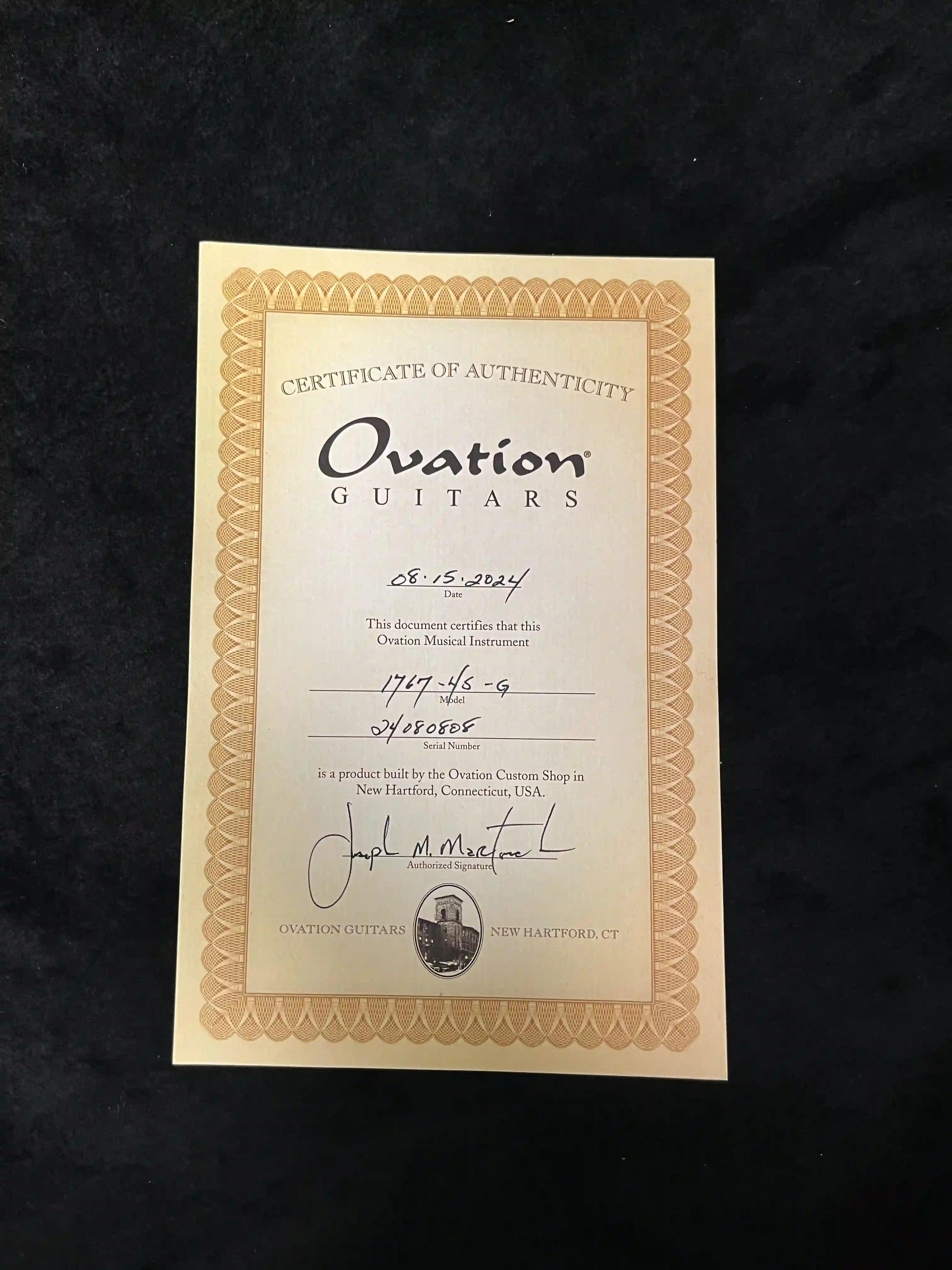 Ovation Pro Series Legend 1767‑4S‑G USA OCCASION