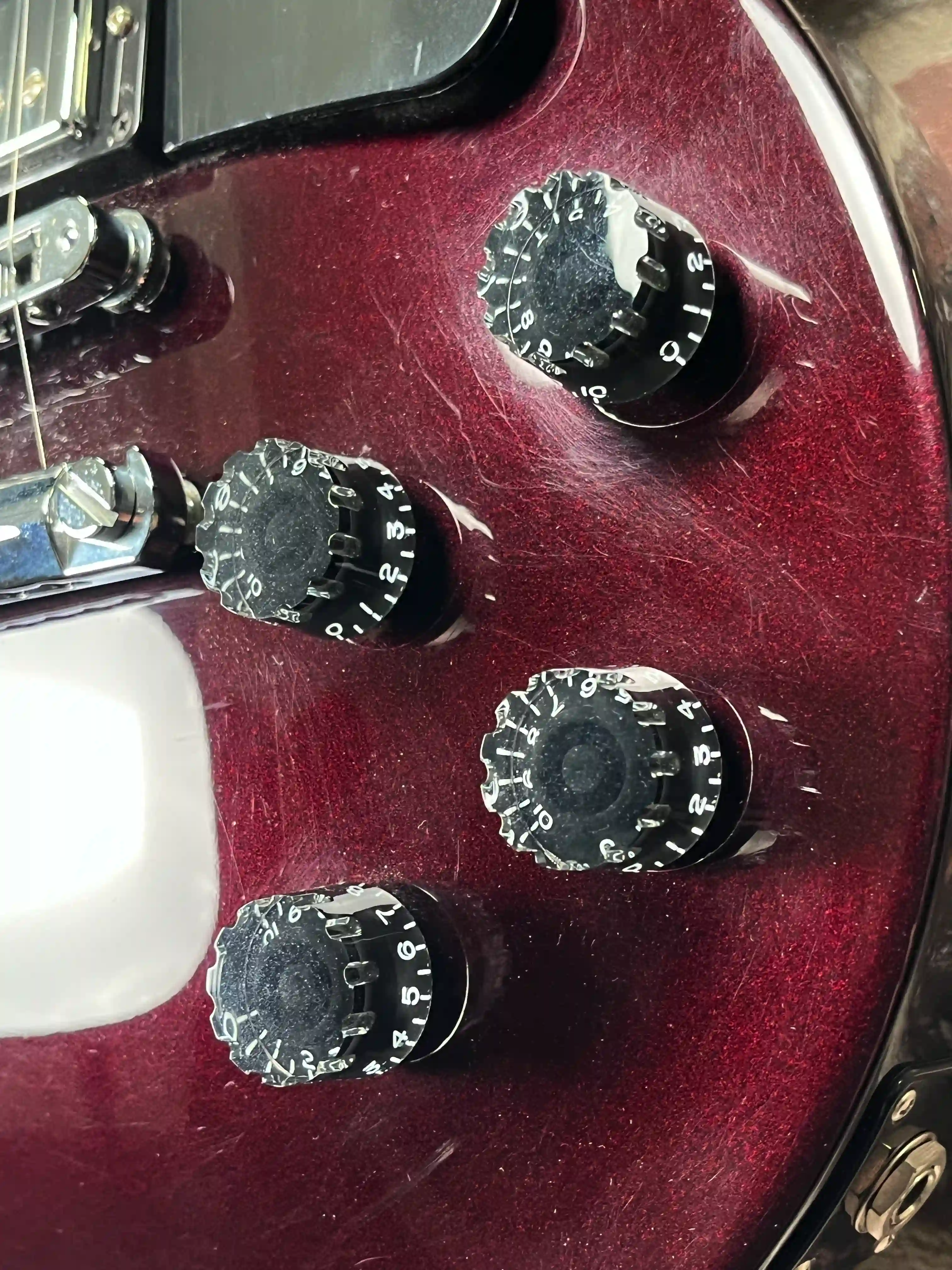 Gibson Les Paul Studio 2014 Black Cherry Pearl OCCASION