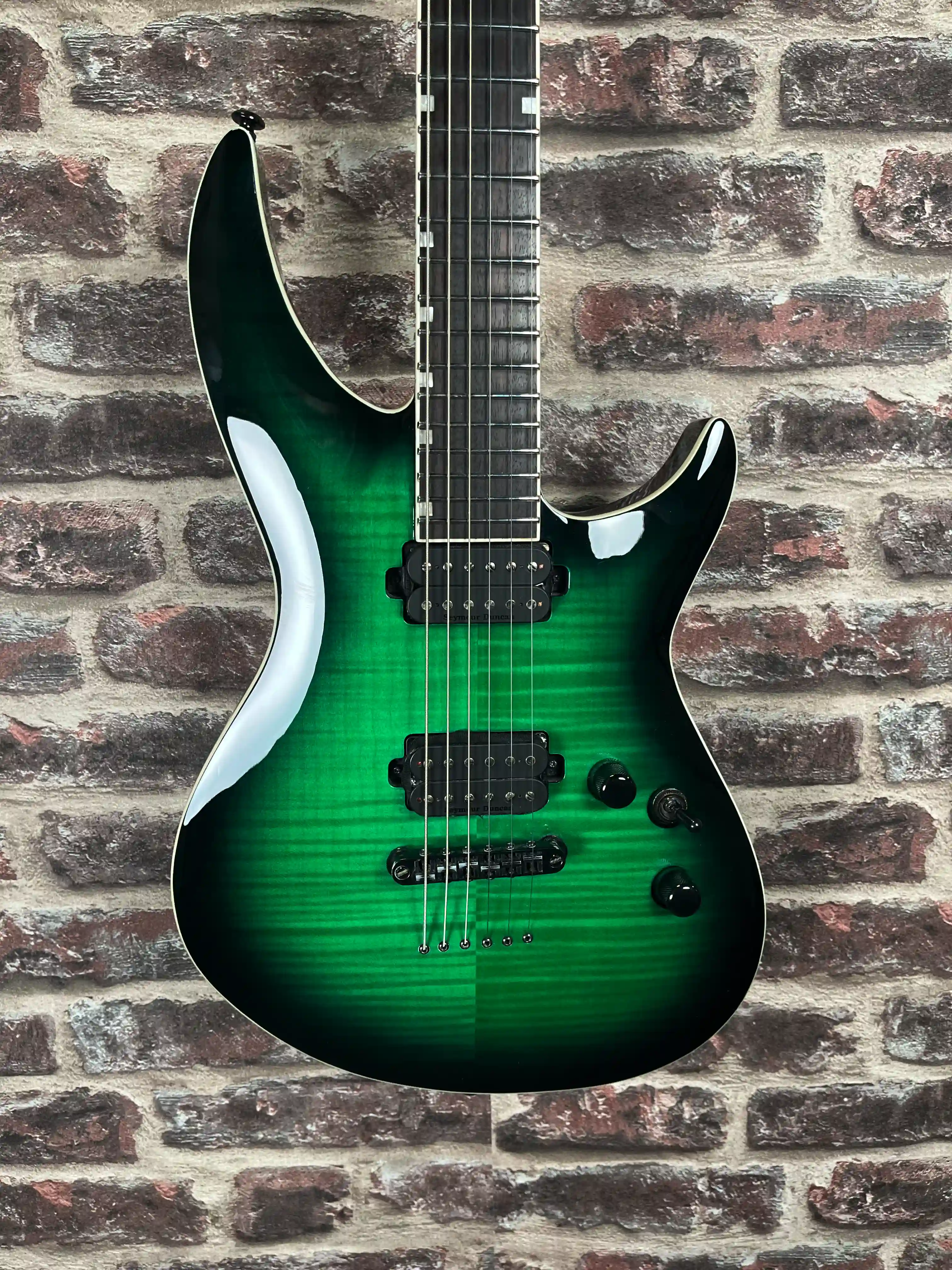 LTD H3-1000 FM Black Turqoise Burst OCCASION