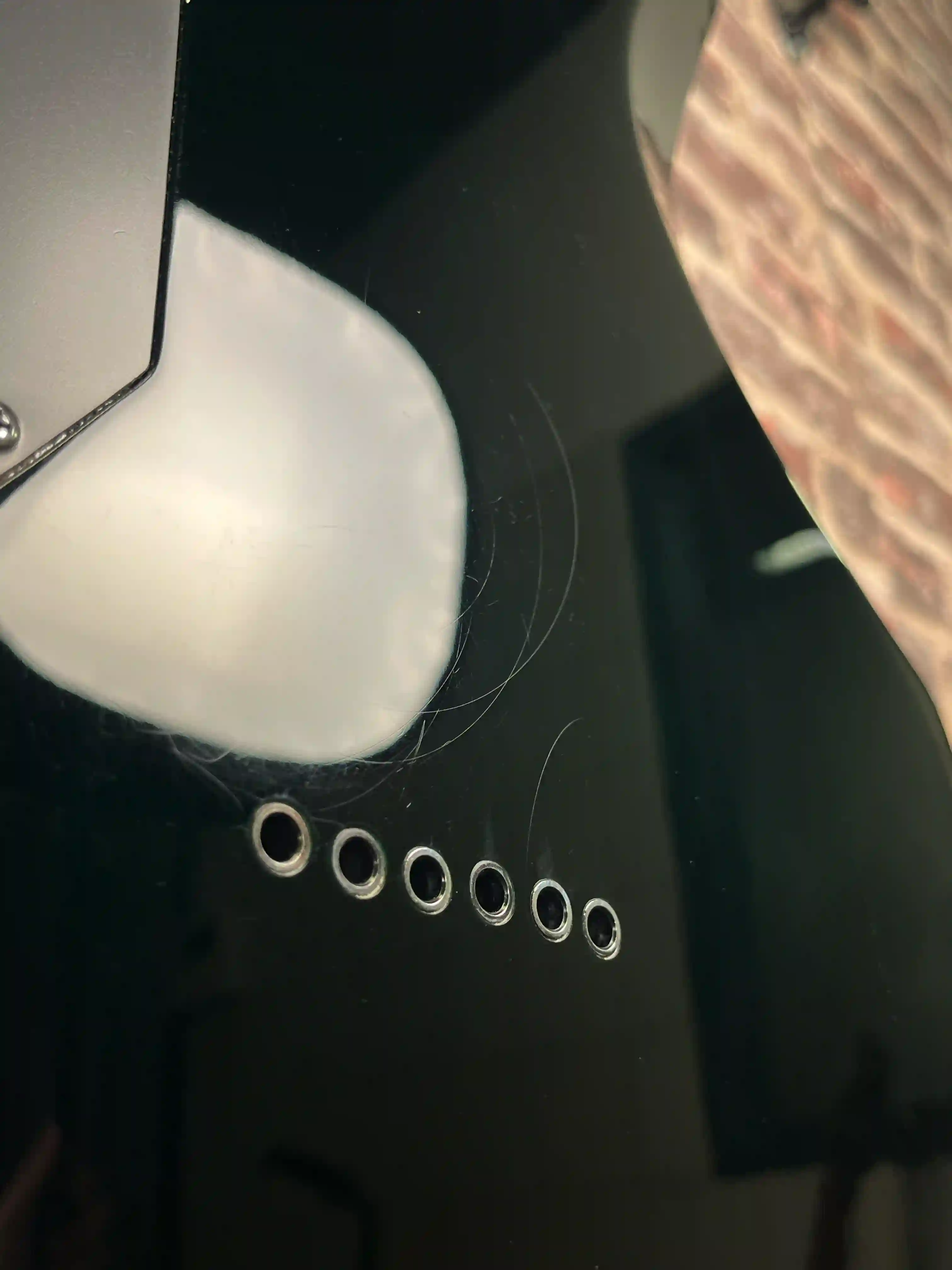 LTD H3-1000 FM Black Turqoise Burst OCCASION