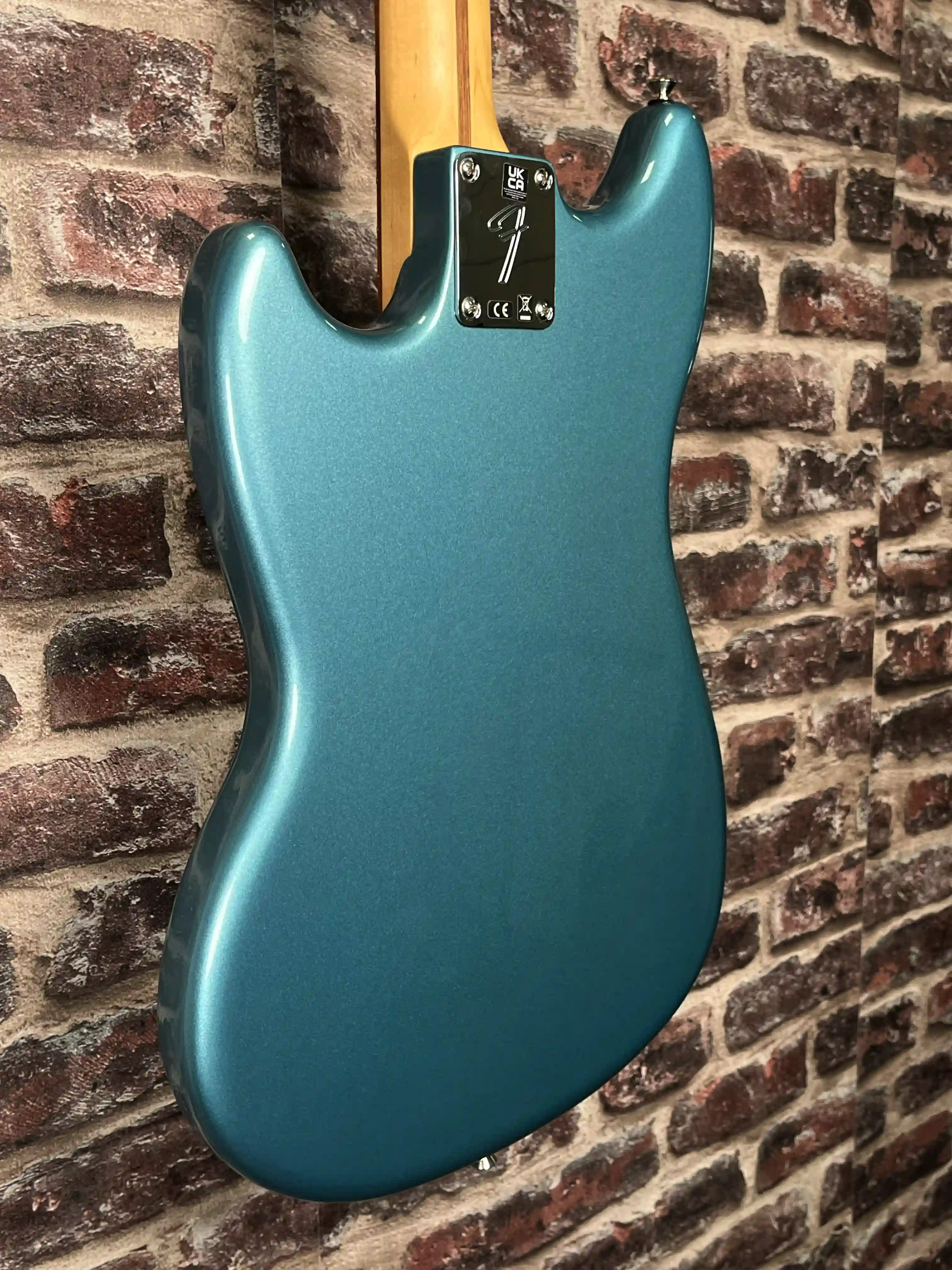 Fender Mustang Bass PJ Édition Limitée Tidepool OCCASION