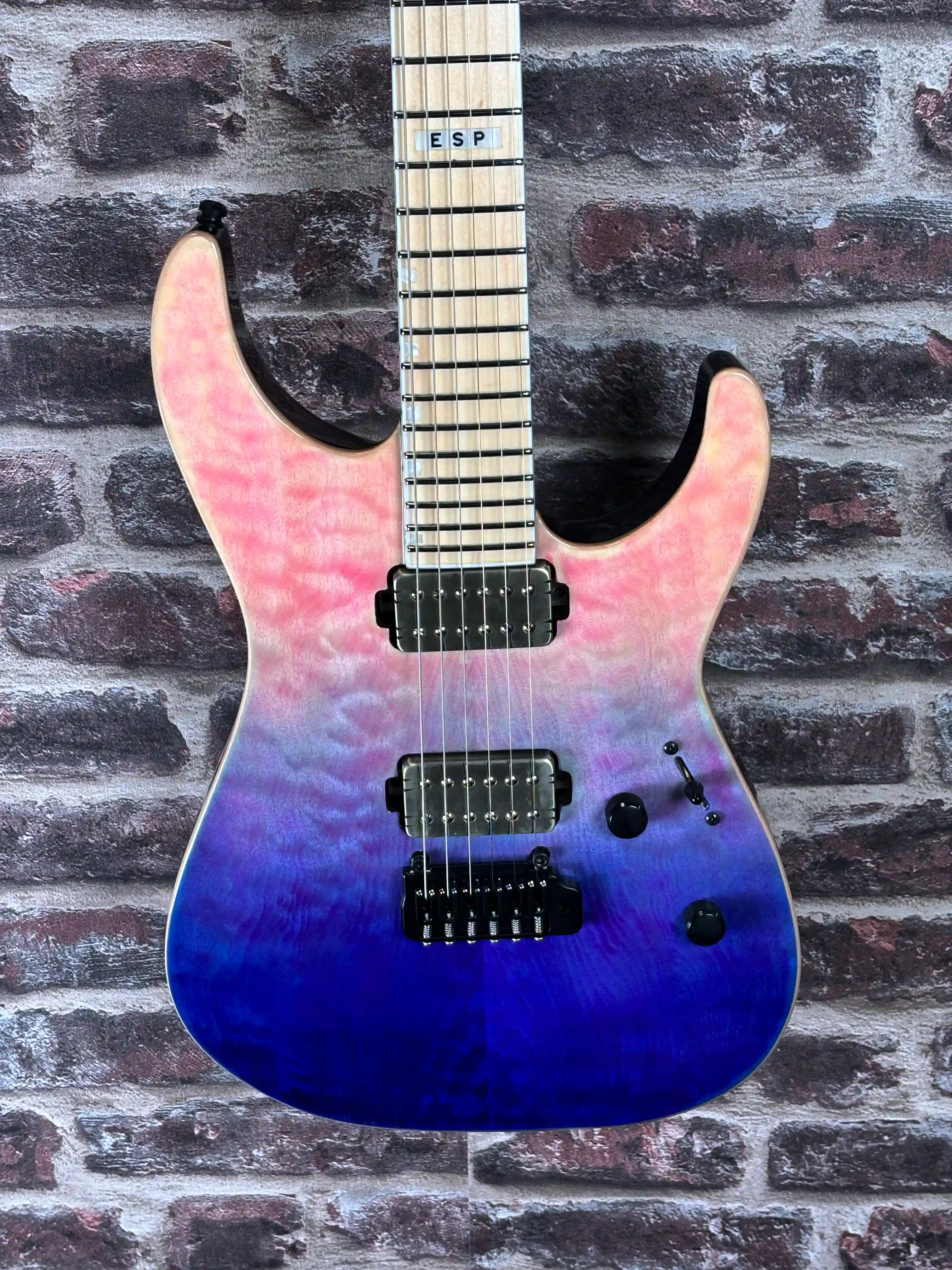 ESP E‑II M‑II HST QM Indigo Purple Fade