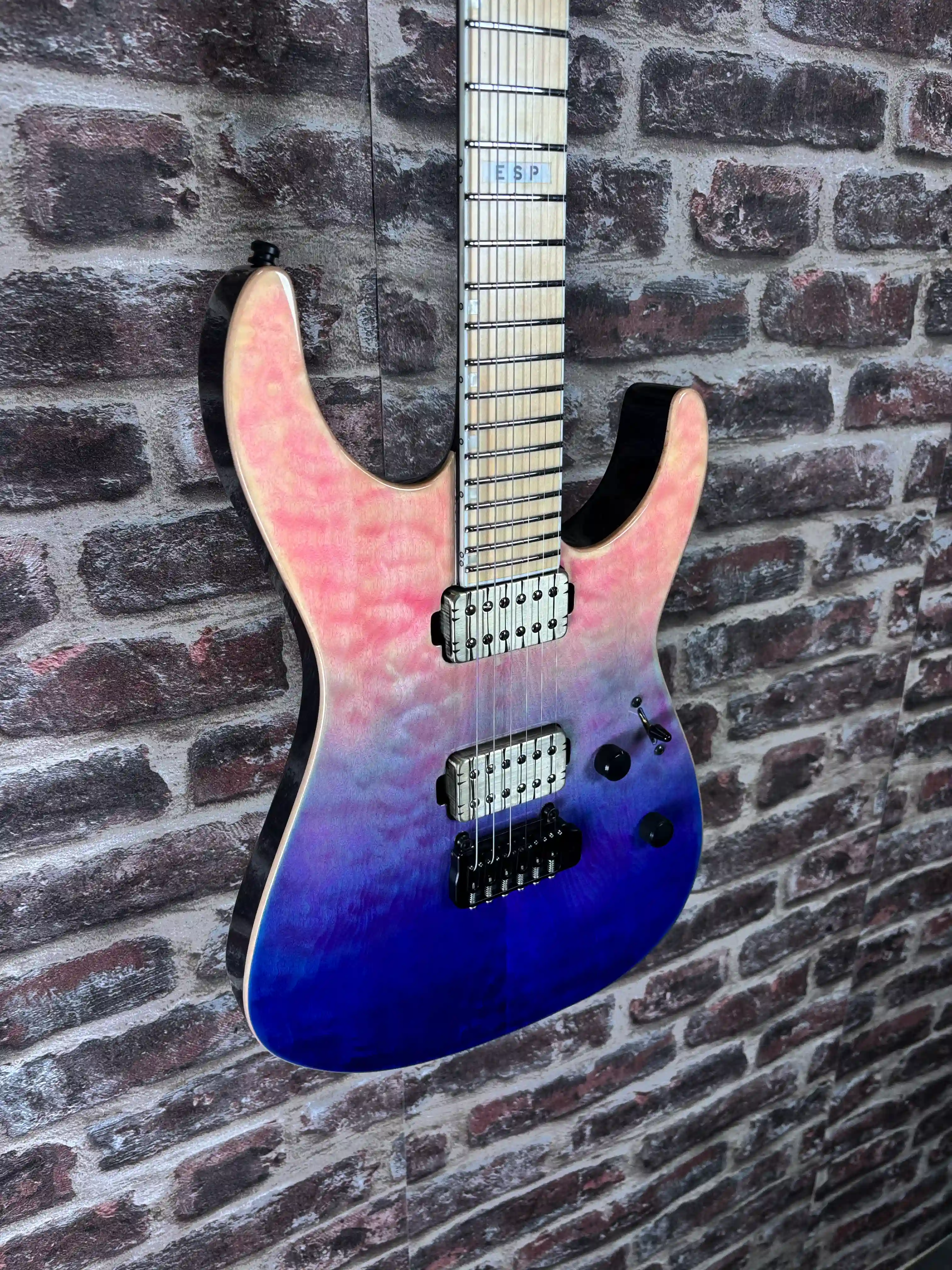 ESP E‑II M‑II HST QM Indigo Purple Fade