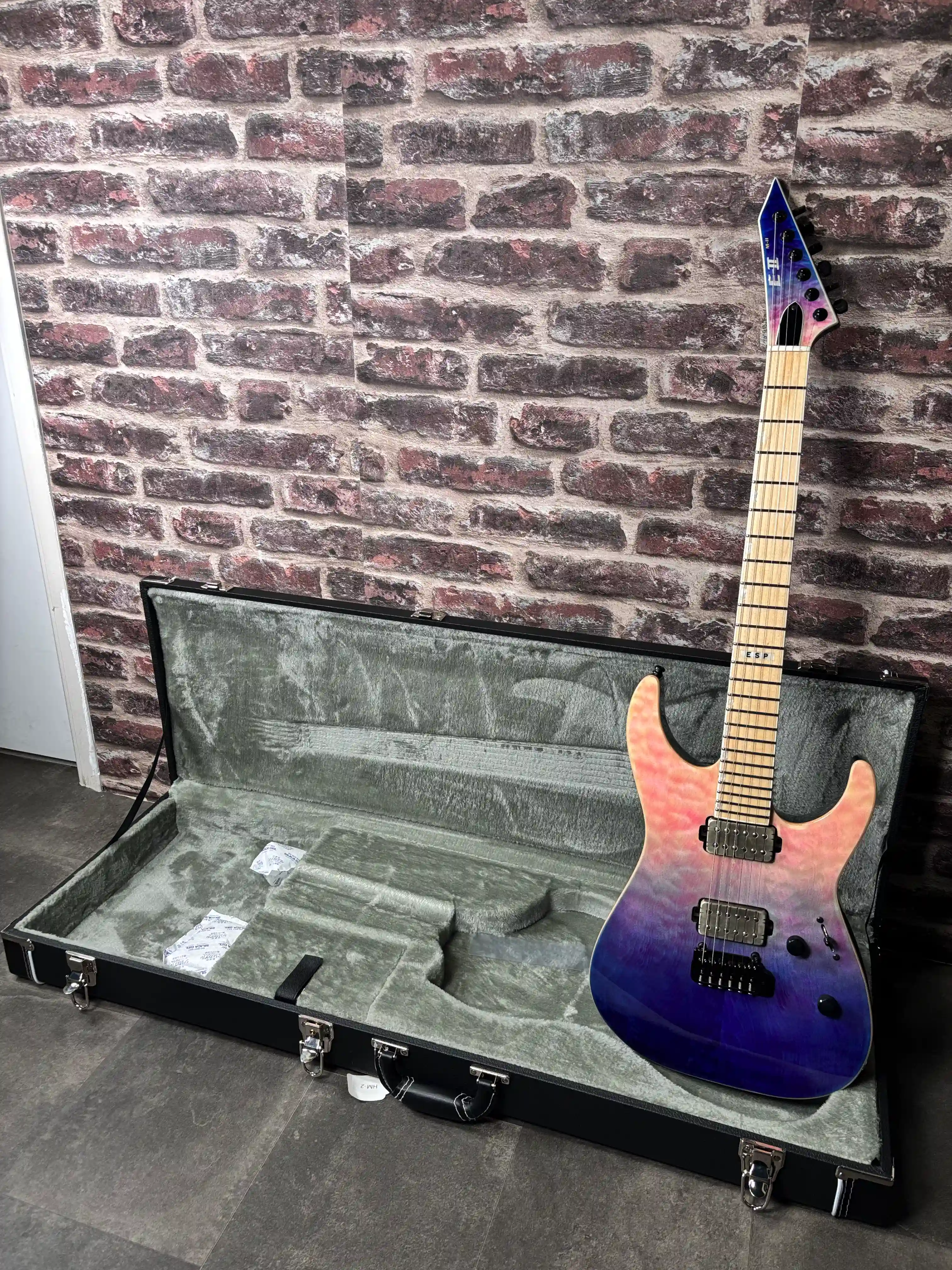 ESP E‑II M‑II HST QM Indigo Purple Fade