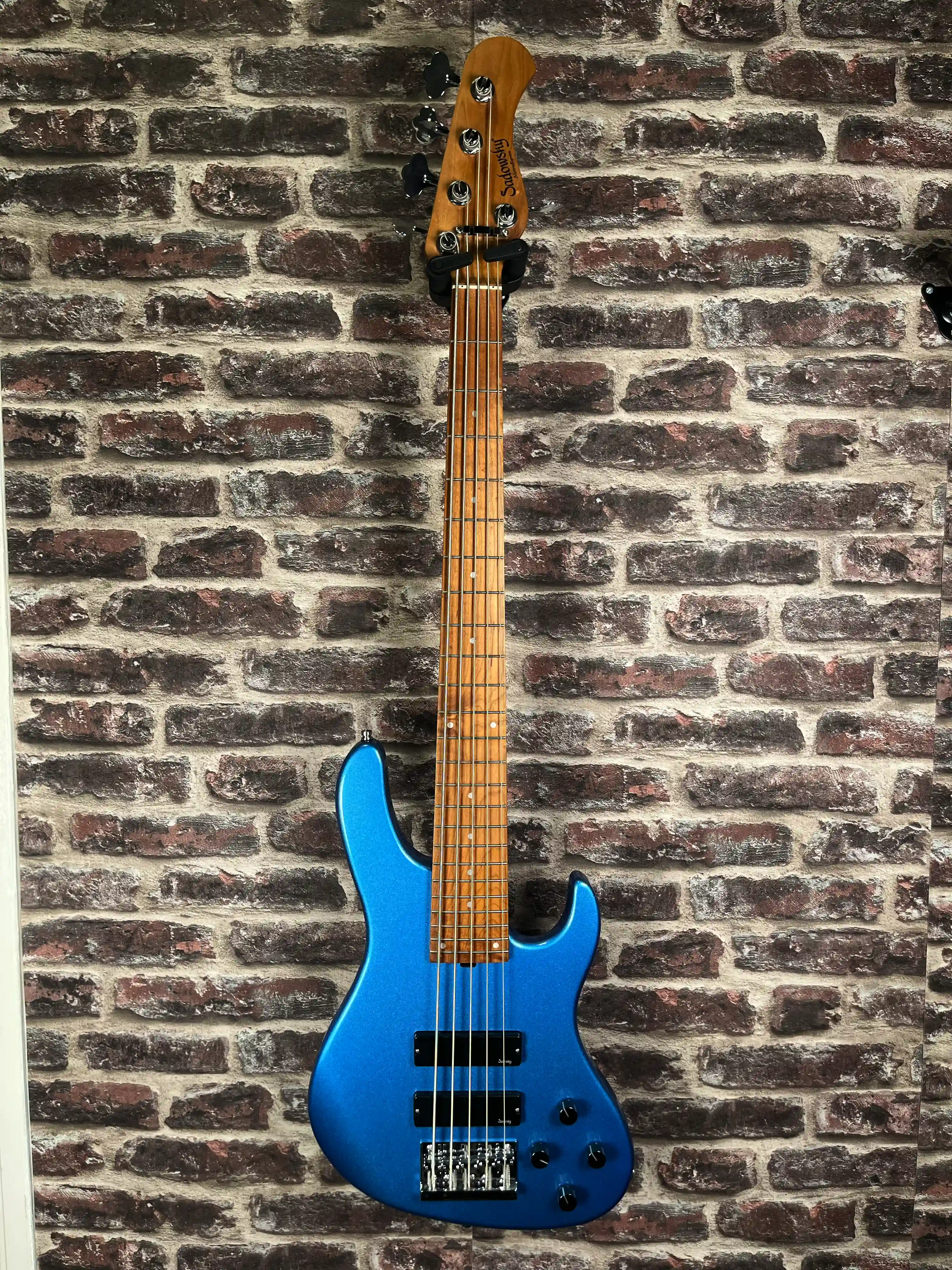 Sadowsky MetroExpress 24-5 Ocean Blue Metallic OCCASION