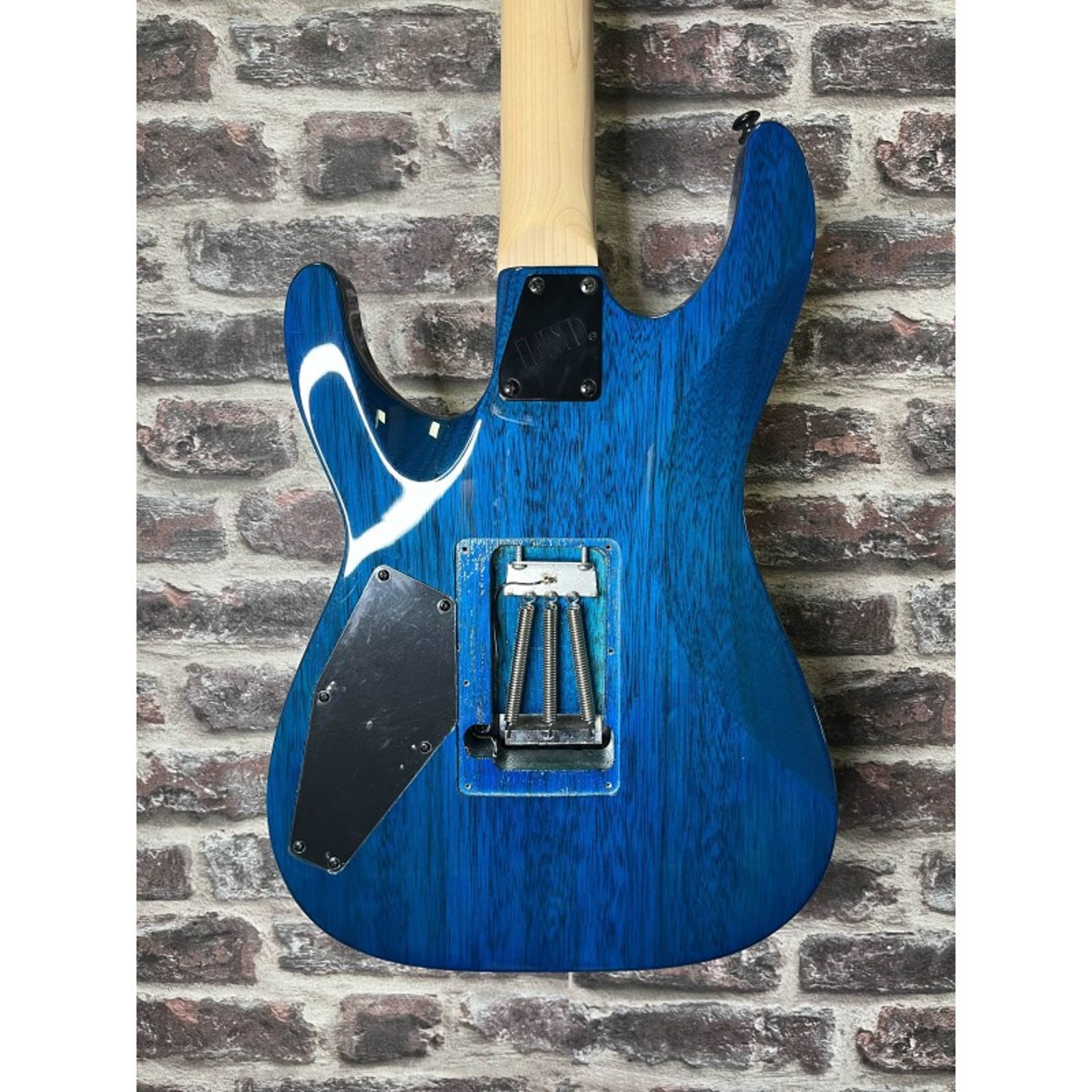 LTD MH‑203QM Trans Blue DiMarzio OCCASION