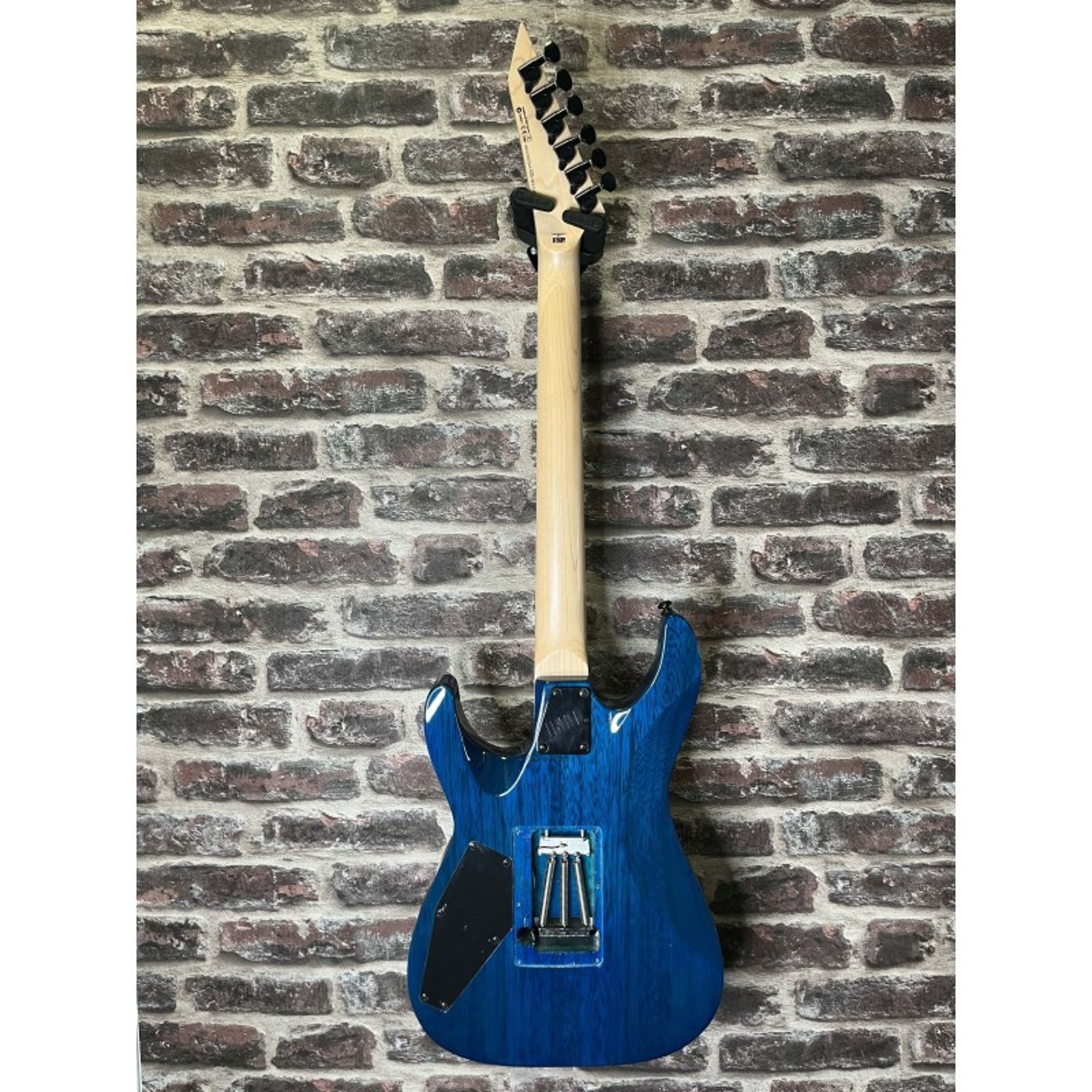 LTD MH‑203QM Trans Blue DiMarzio OCCASION