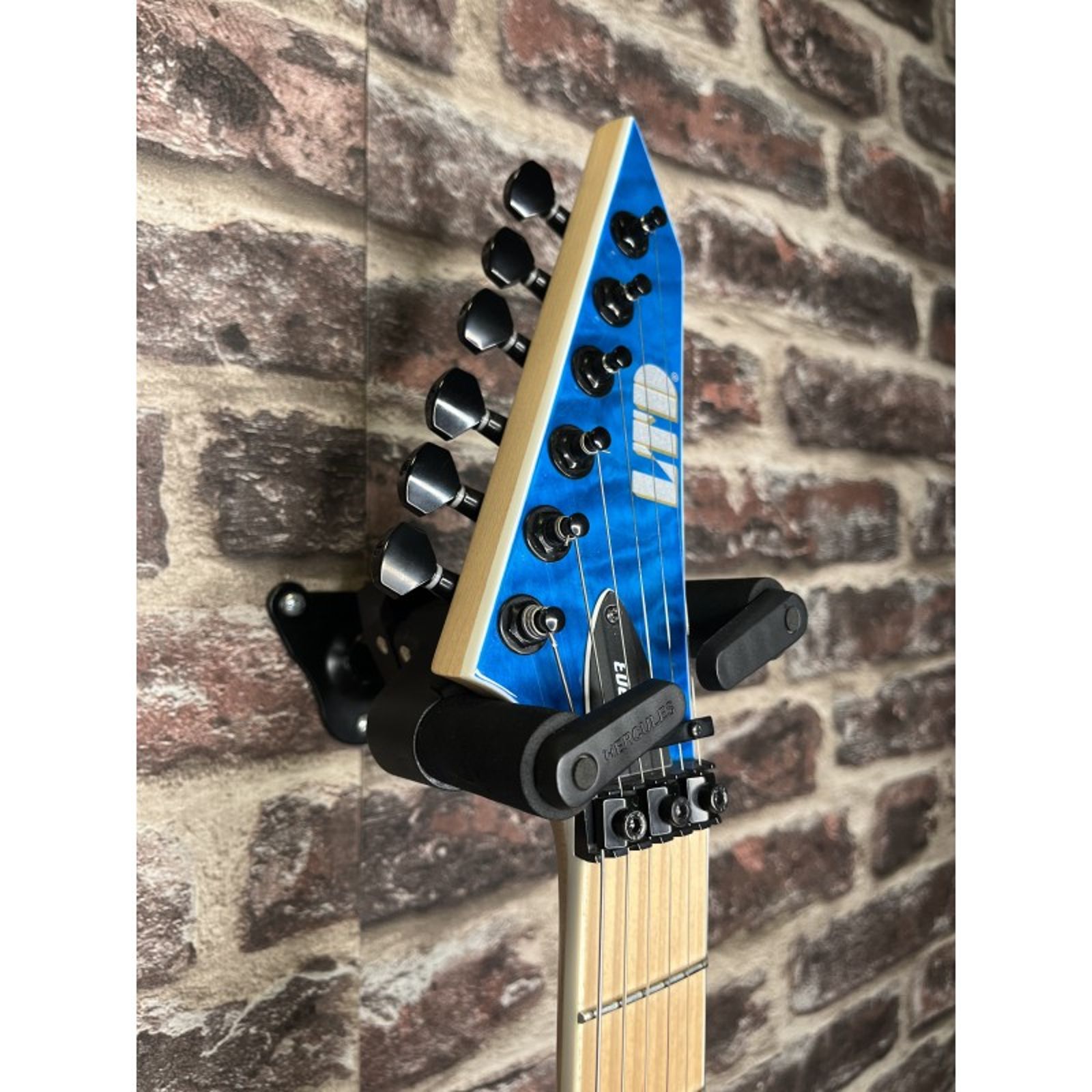 LTD MH‑203QM Trans Blue DiMarzio OCCASION