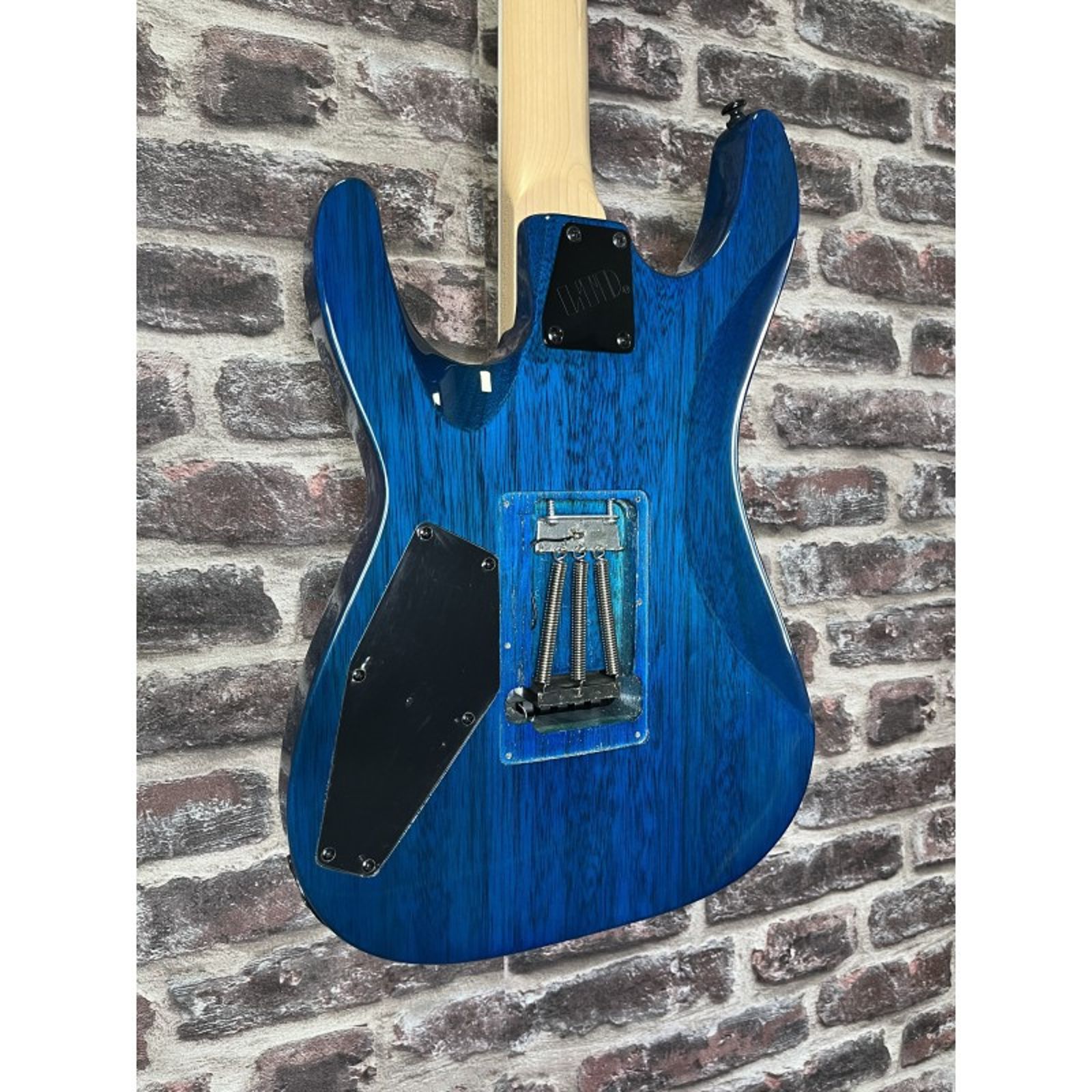 LTD MH‑203QM Trans Blue DiMarzio OCCASION