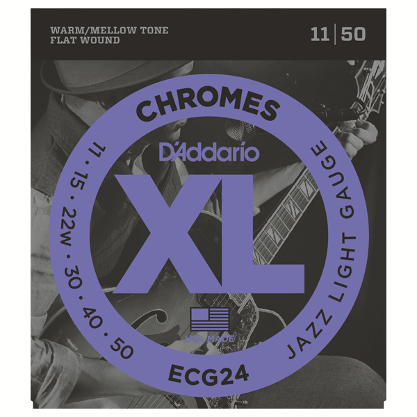 D'Addario ECG24 (Jazz Light .011–.050)