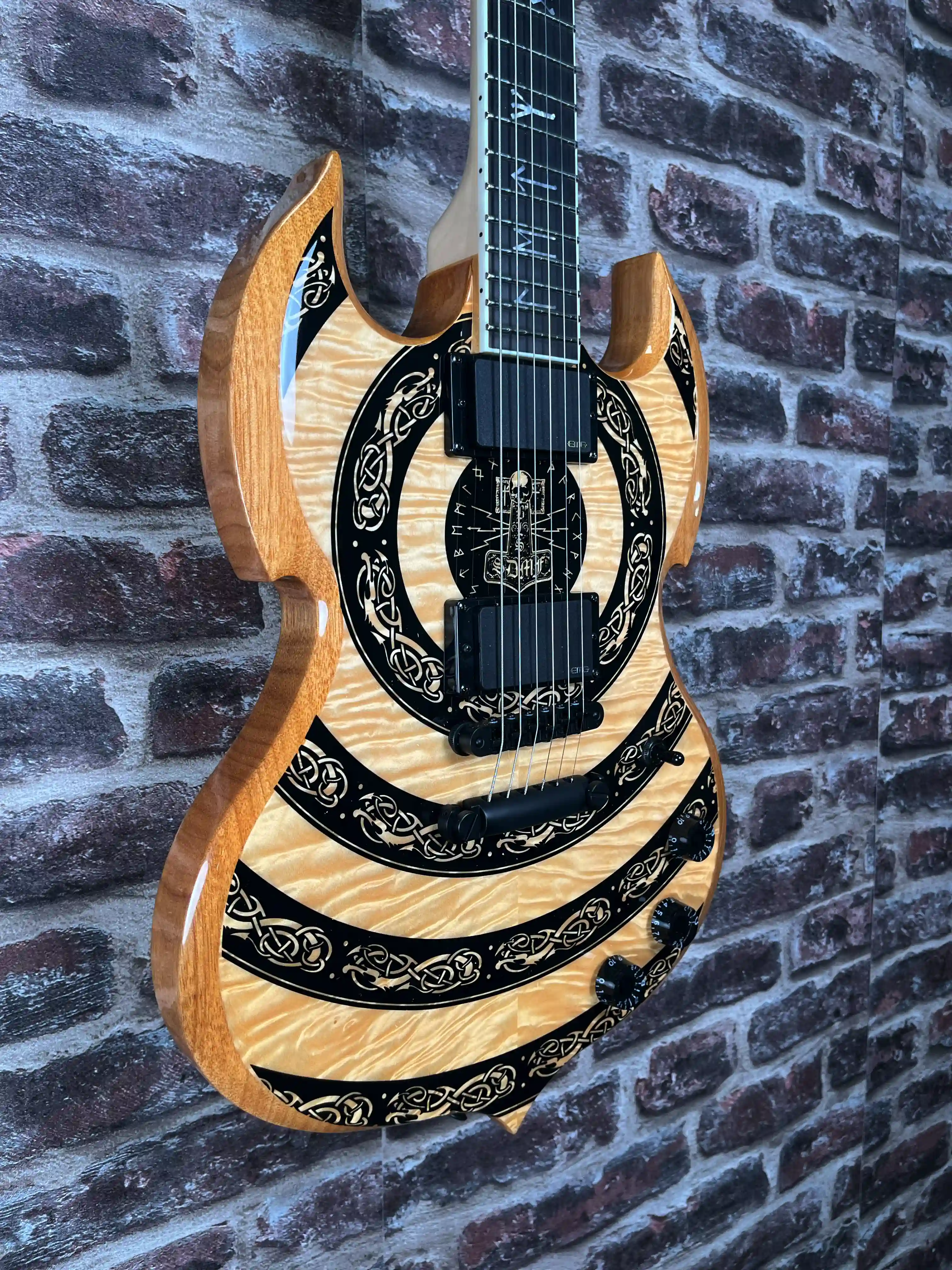 Wylde Audio Barbarian Norse Dragon Raw Top