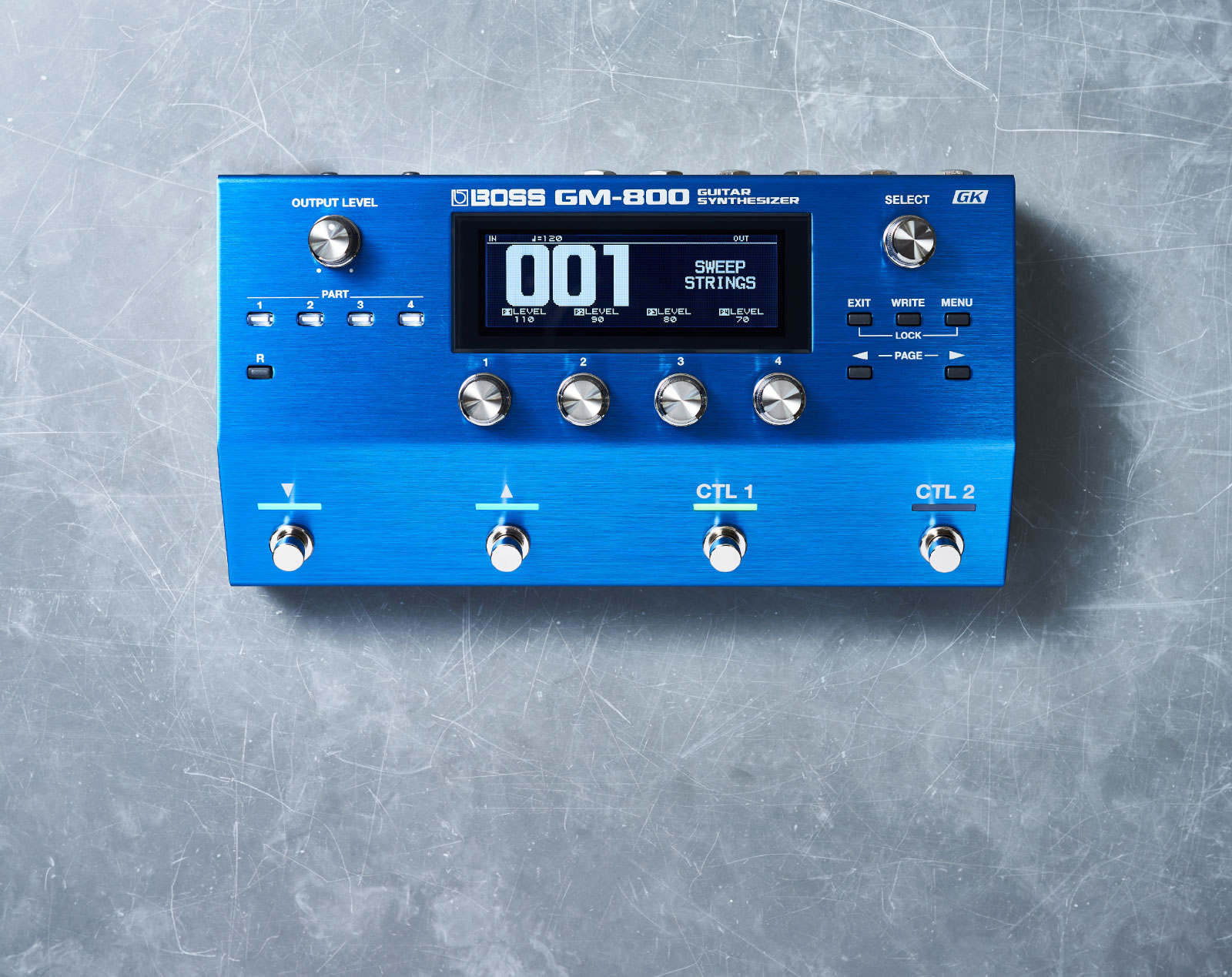 Boss GM‑800 Synthétiseur guitare OCCASION