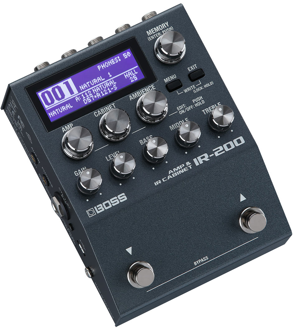Boss IR‑200 Ampli et IR de baffle