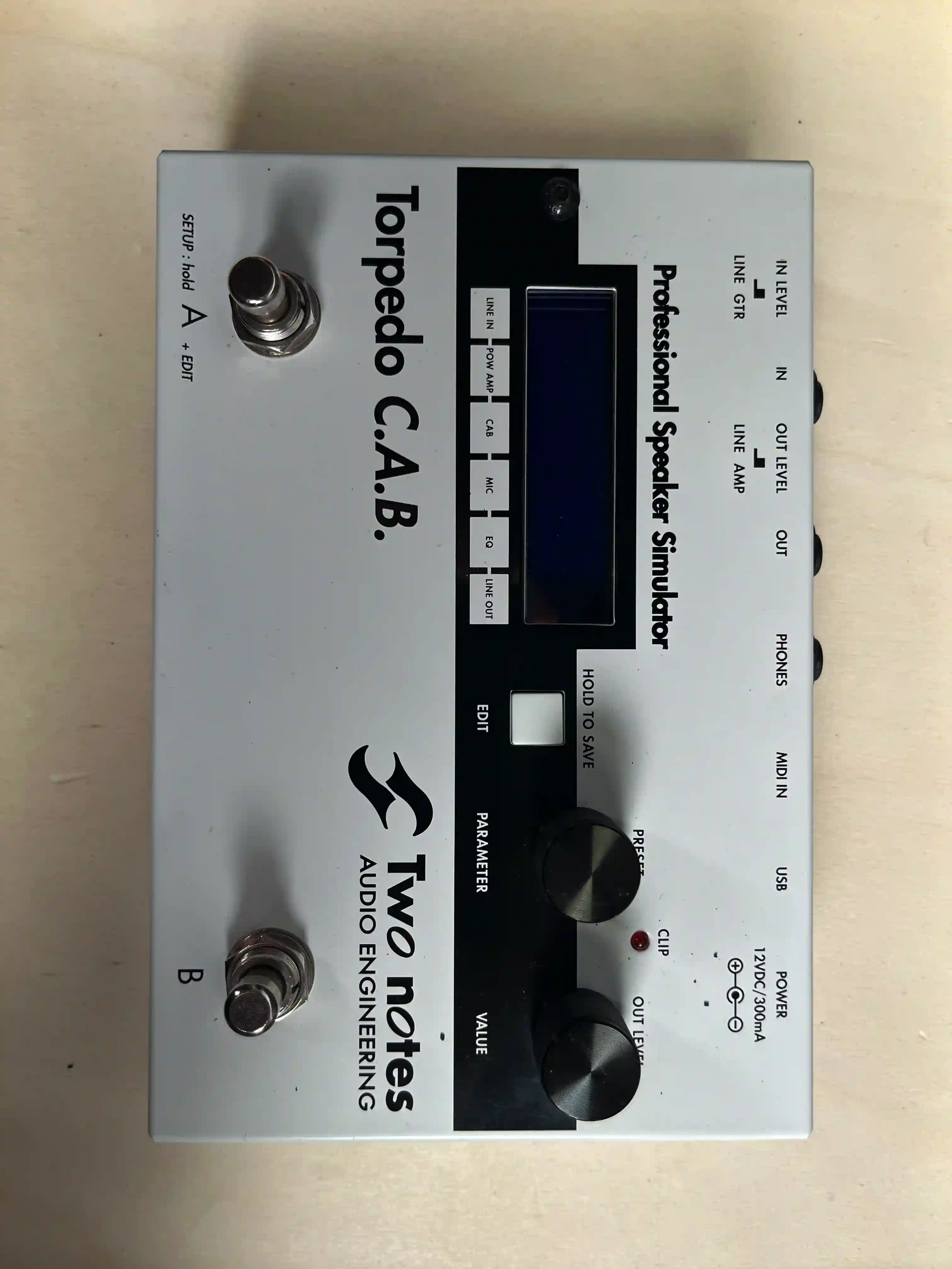 Two Notes Torpedo C.A.B. OCCASION