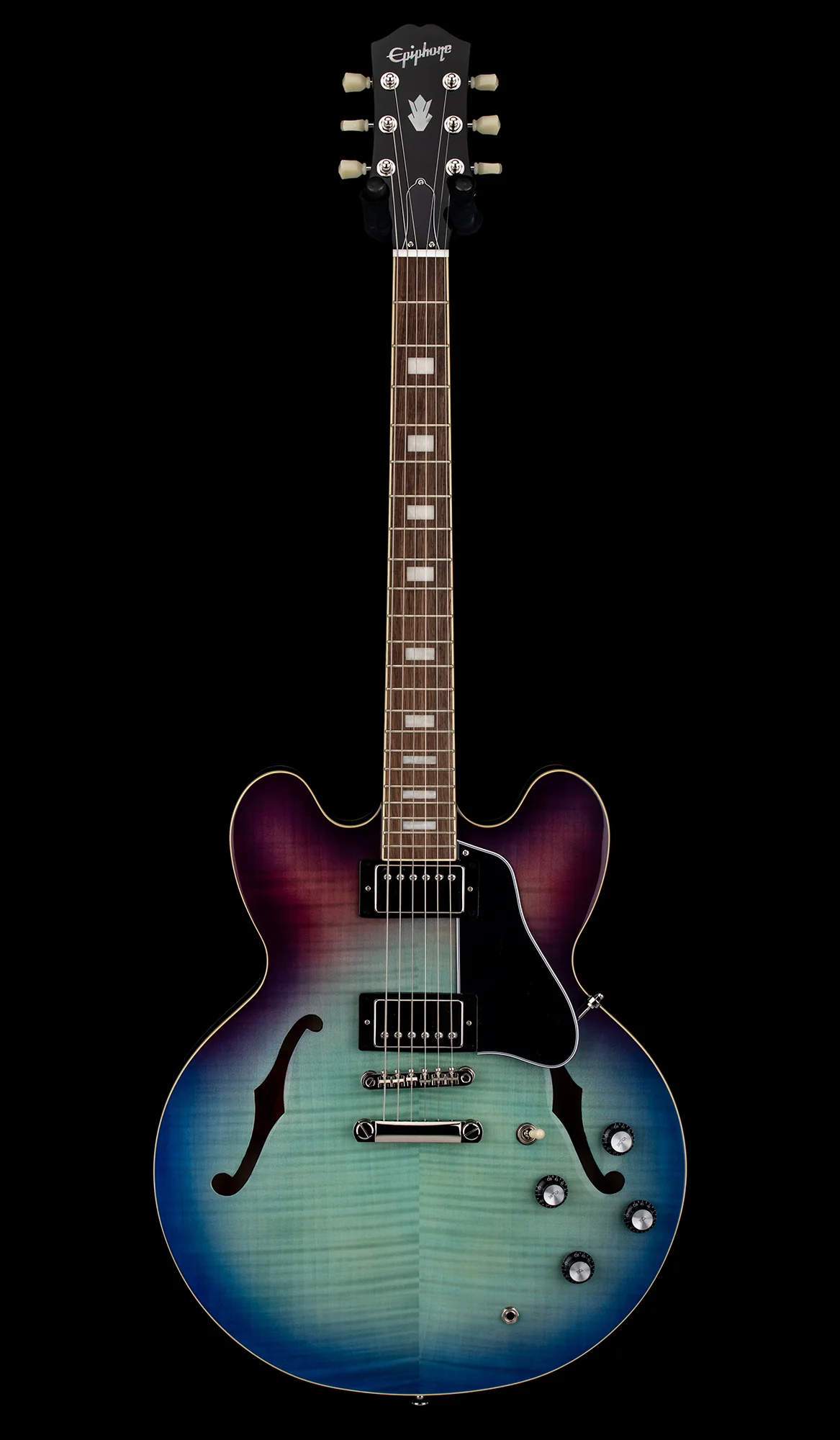 Epiphone ES‑335 Blueberry Burst