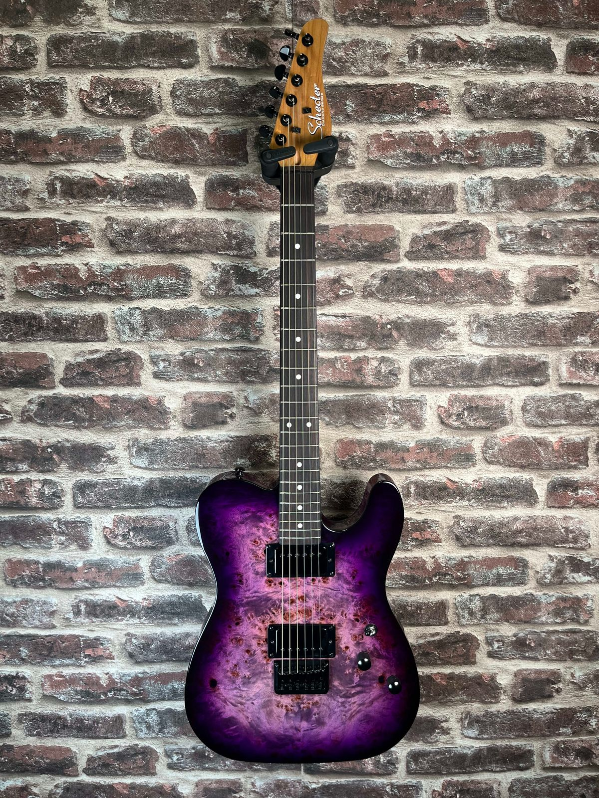 Schecter PT Standard Purple Burst Burl