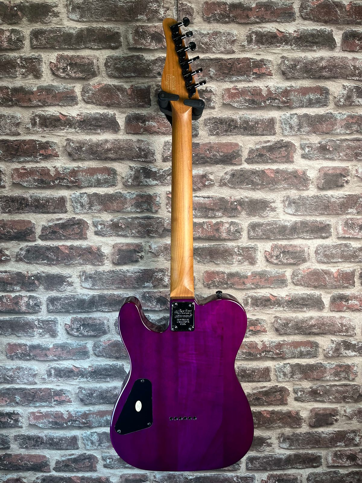 Schecter PT Standard Purple Burst Burl