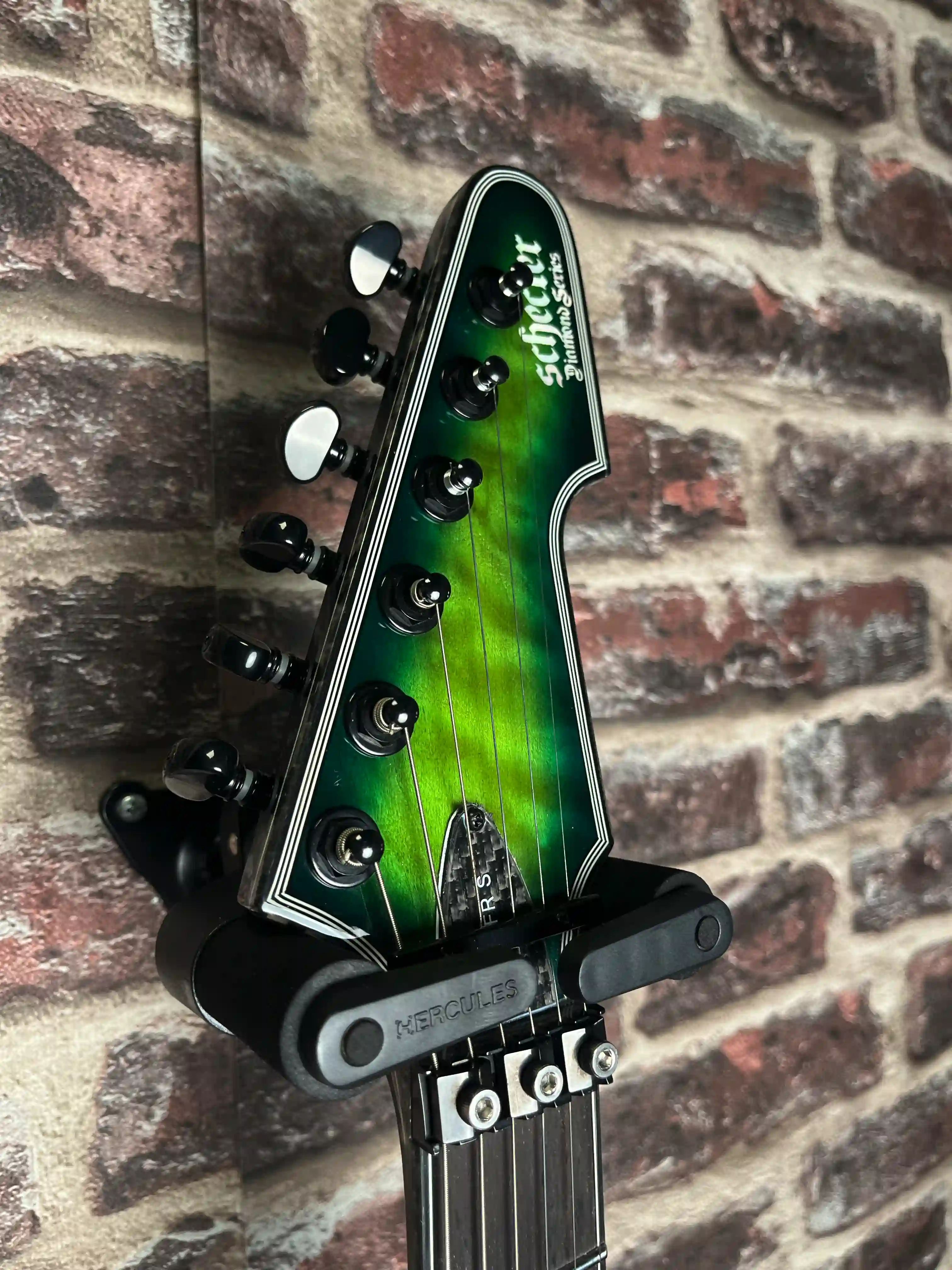 Schecter E‑1 FR S Édition Spéciale Green Burst OCCASION