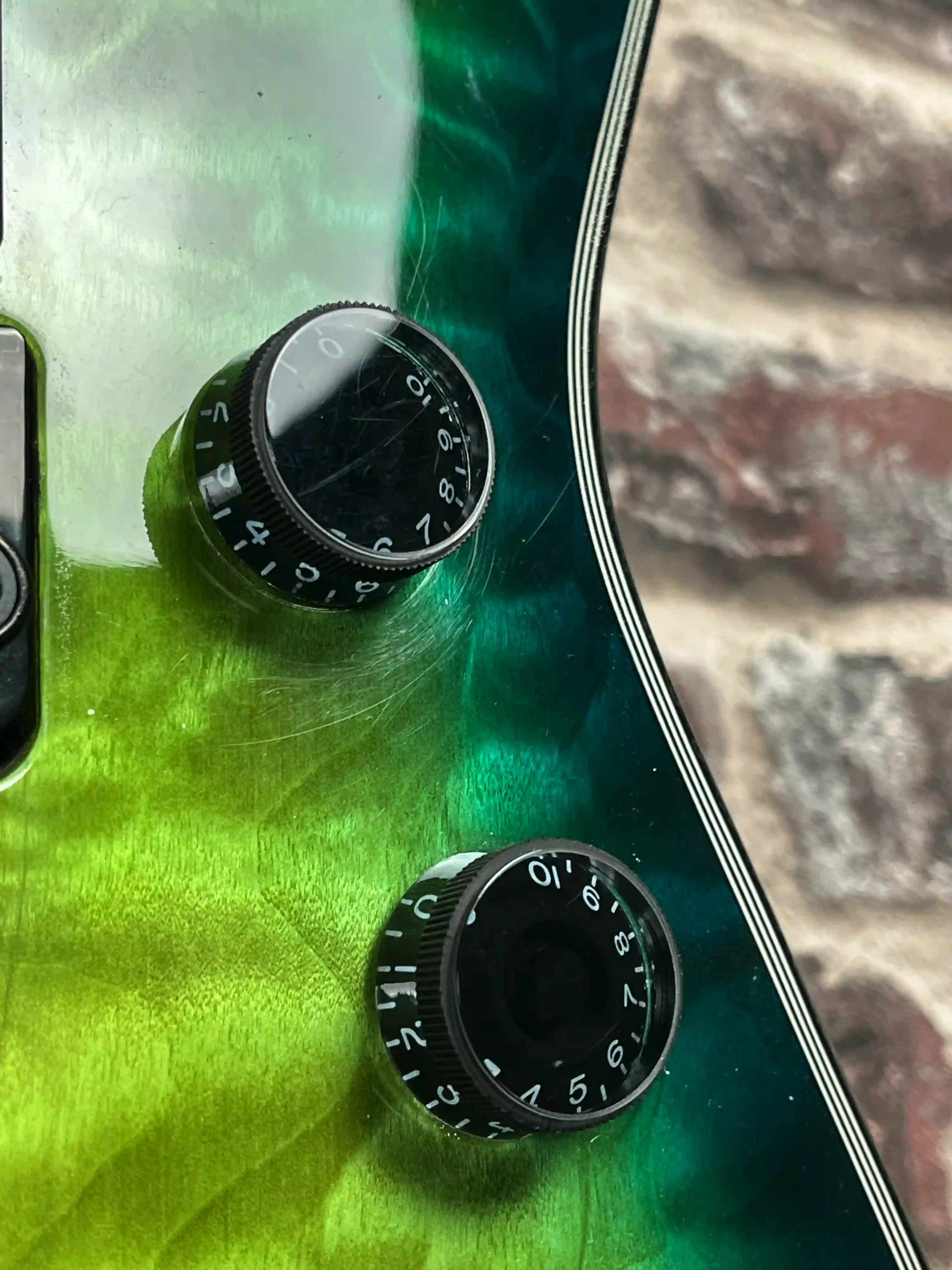 Schecter E‑1 FR S Édition Spéciale Green Burst OCCASION