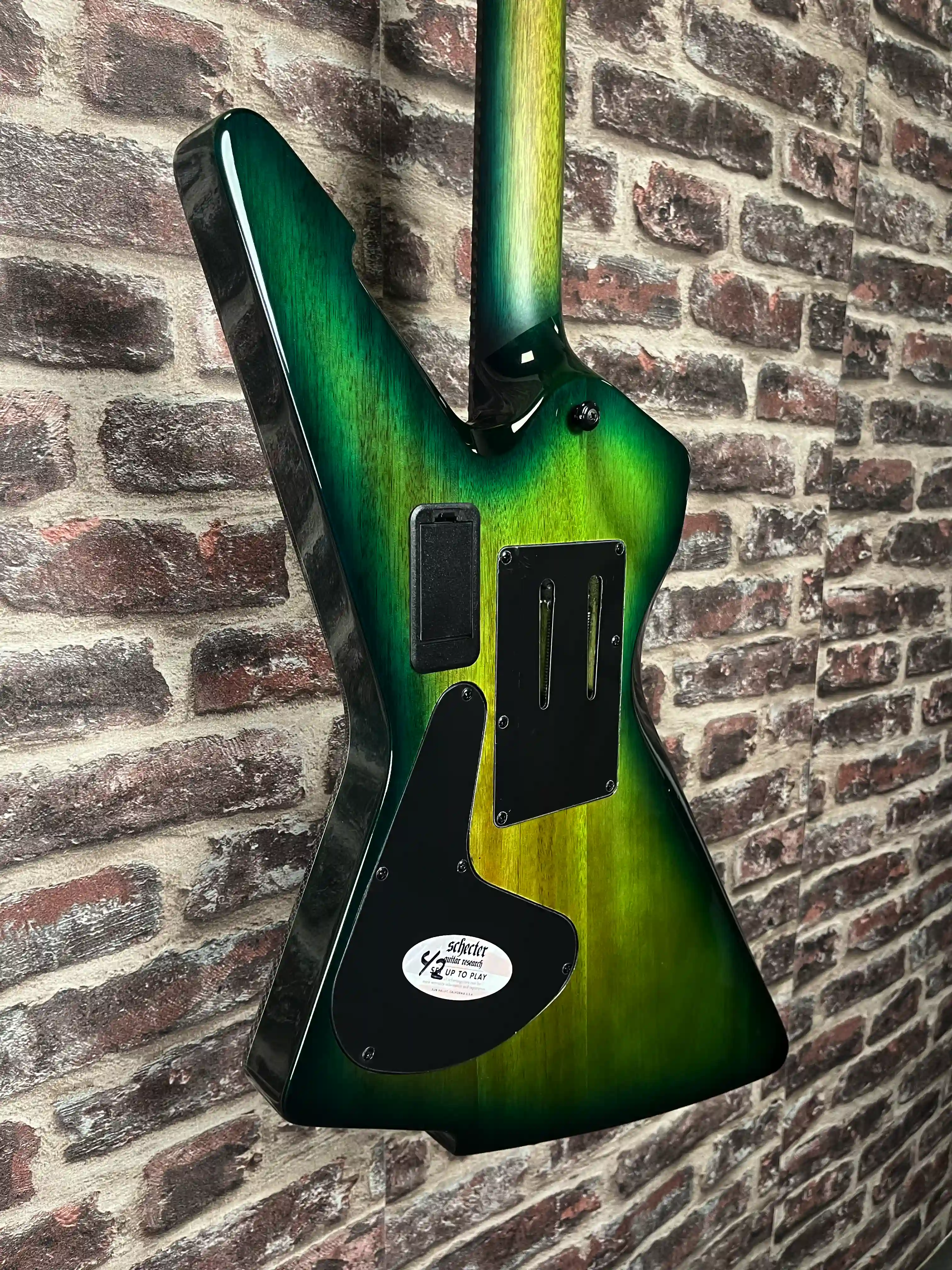 Schecter E‑1 FR S Édition Spéciale Green Burst OCCASION