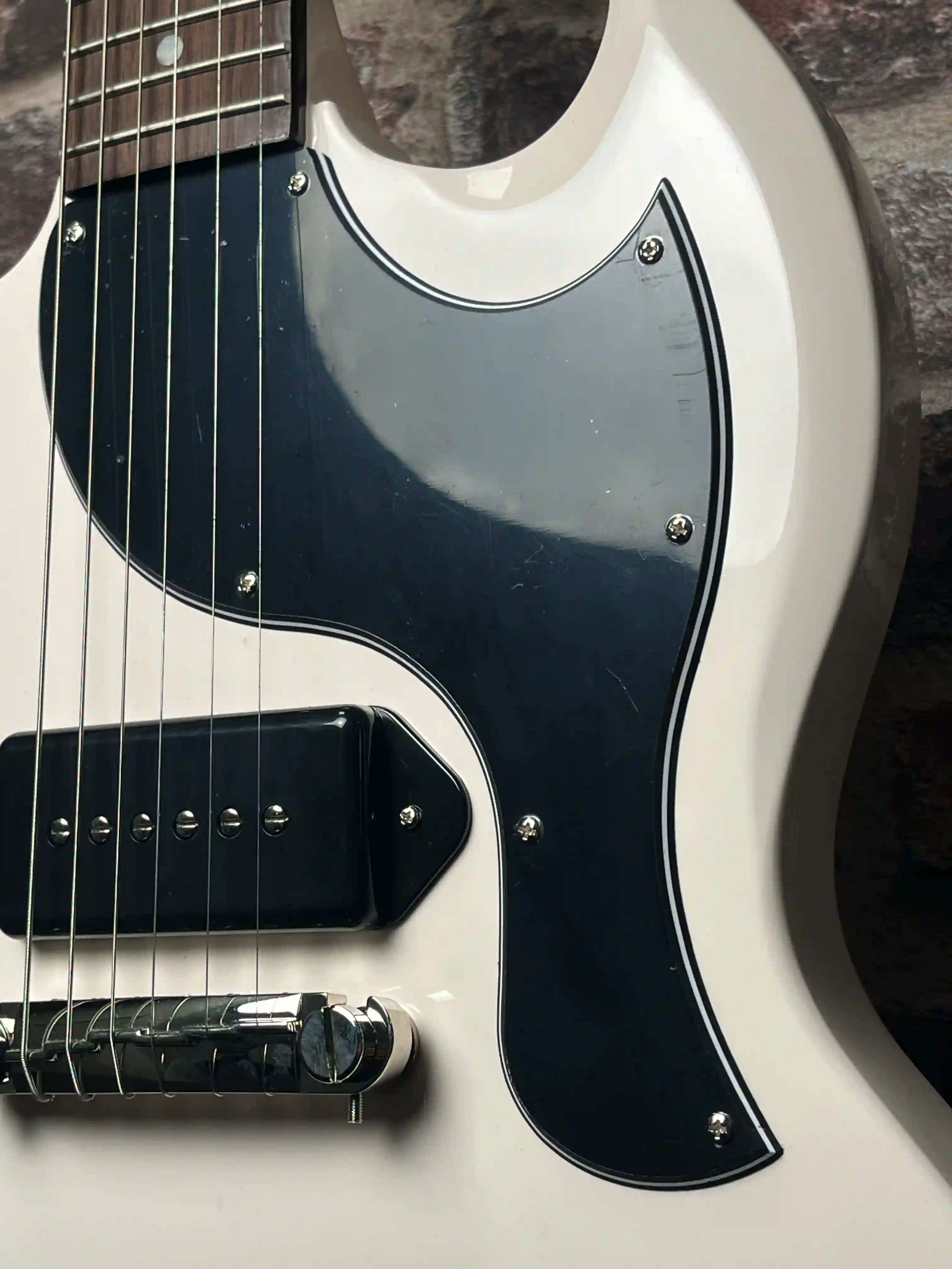 Epiphone YUNGBLUD SG Junior Édition Limitée Classic White OCCASION
