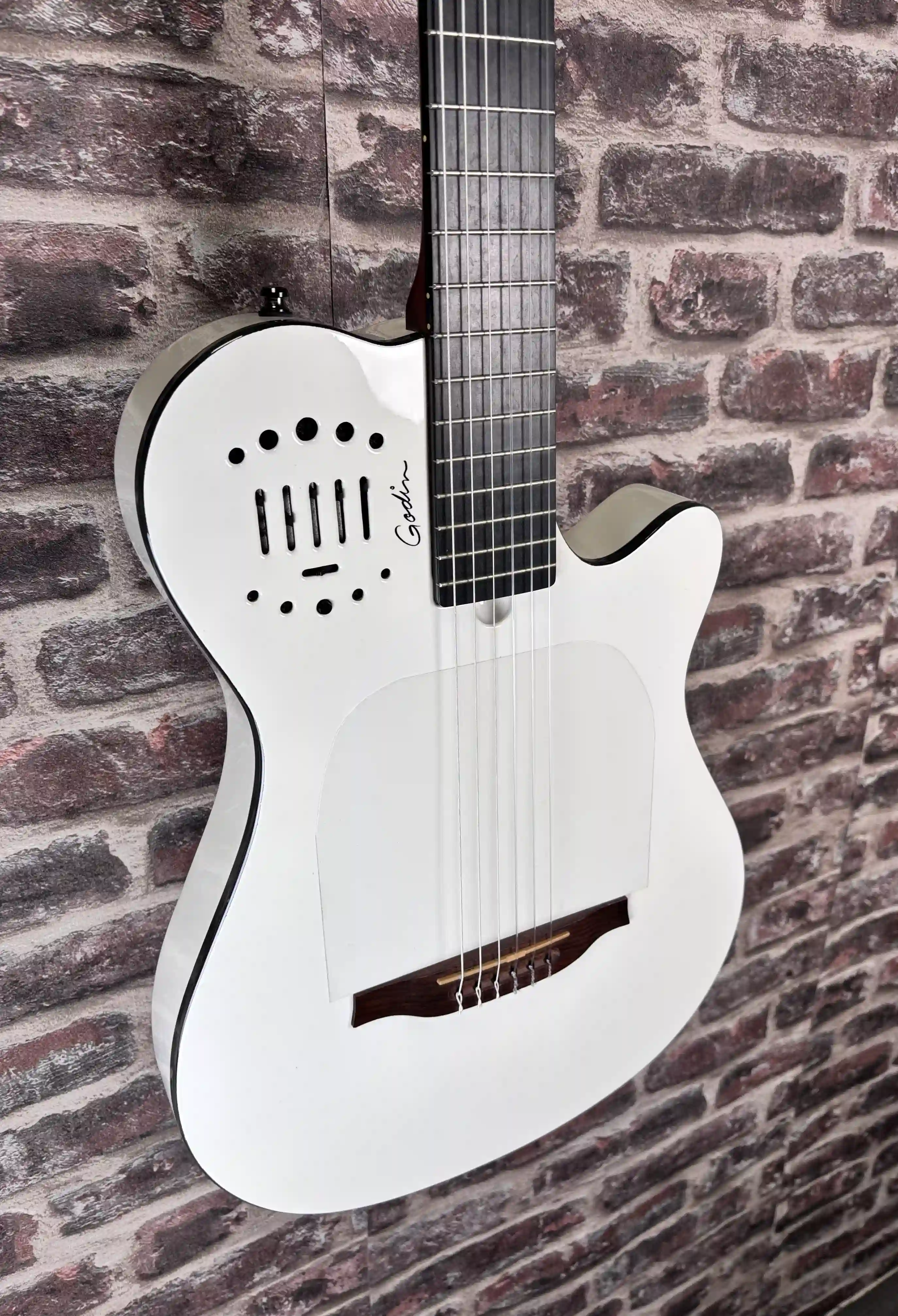 Godin Multiac Grand Concert Duet Ambiance Blanc OCCASION