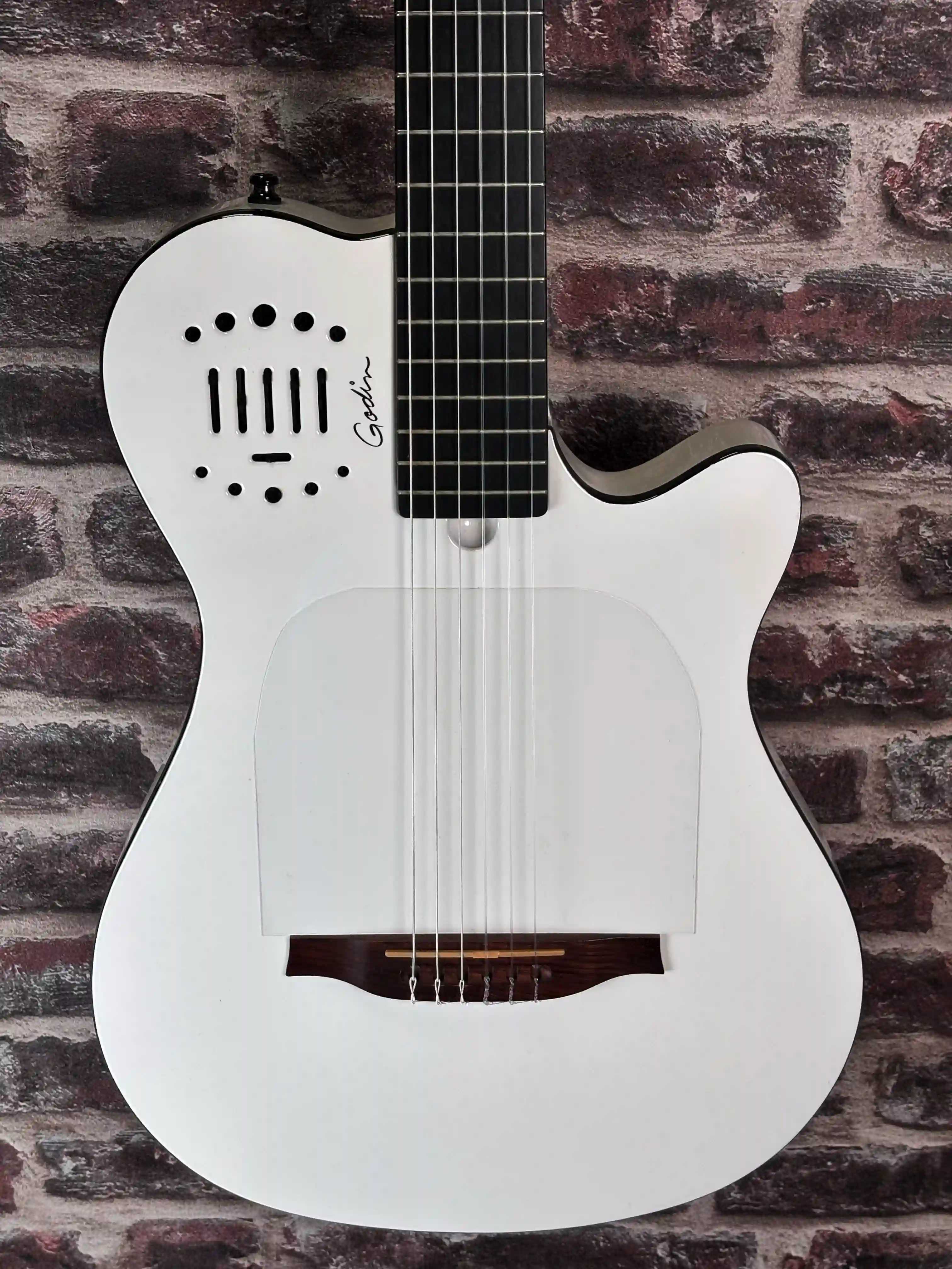 Godin Multiac Grand Concert Duet Ambiance Blanc OCCASION