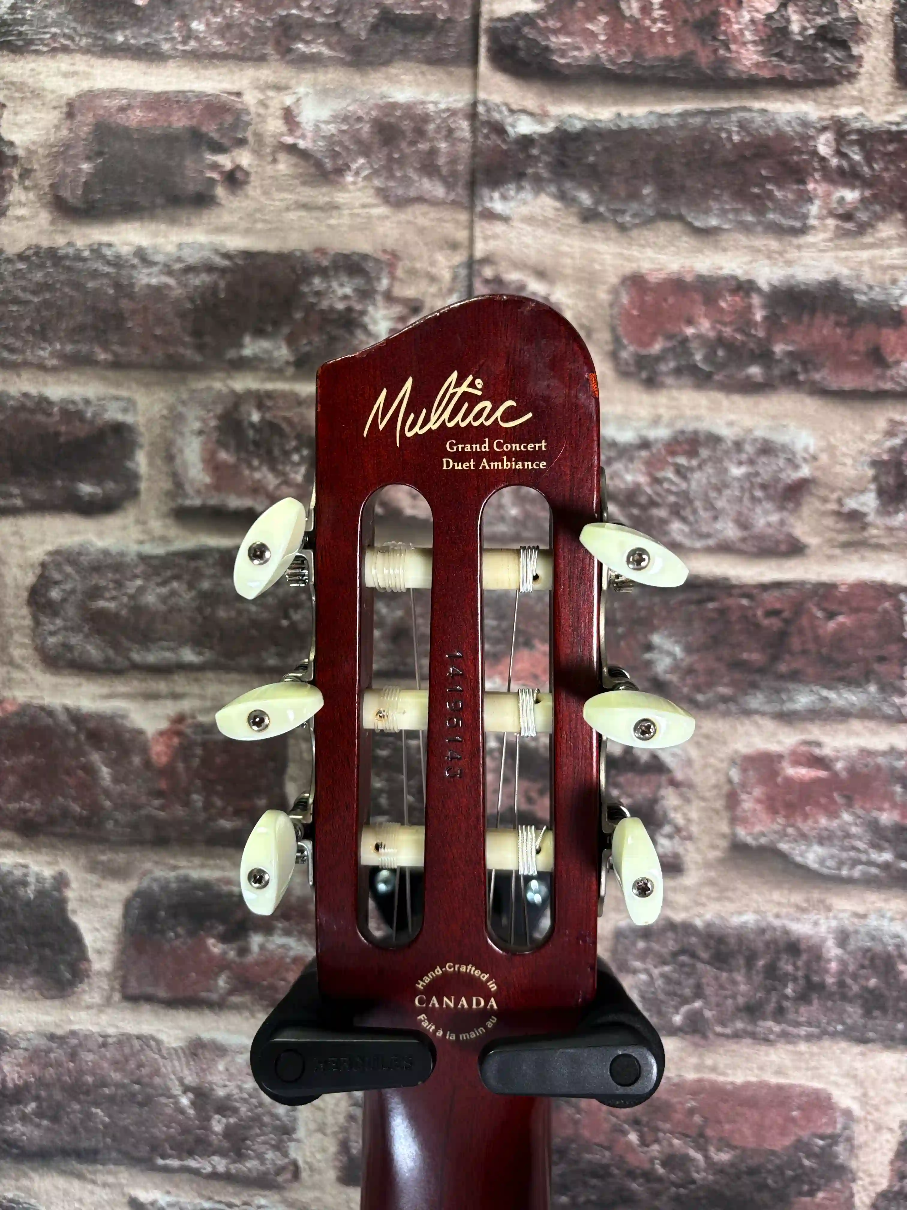 Godin Multiac Grand Concert Duet Ambiance Blanc OCCASION