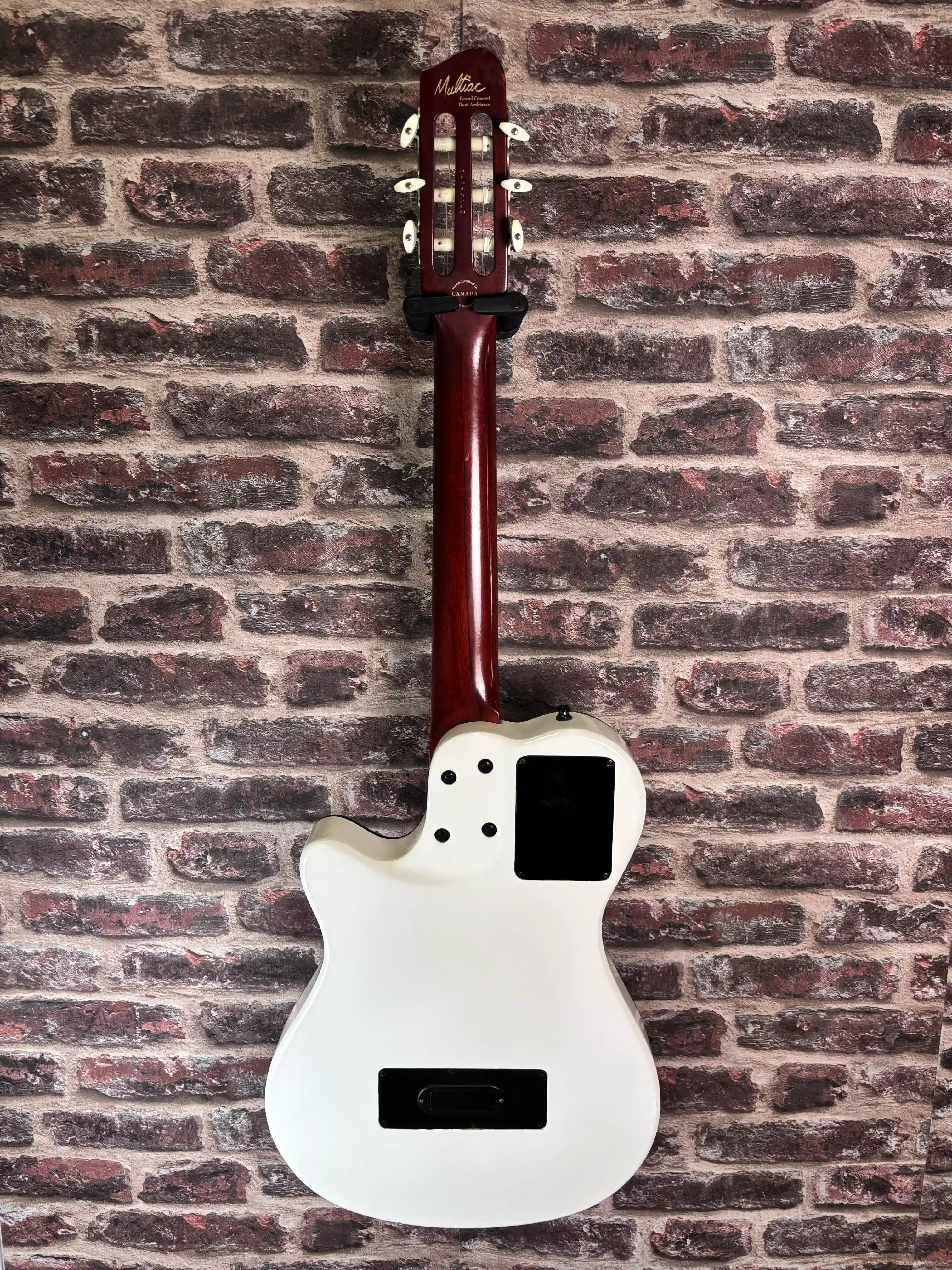 Godin Multiac Grand Concert Duet Ambiance Blanc OCCASION