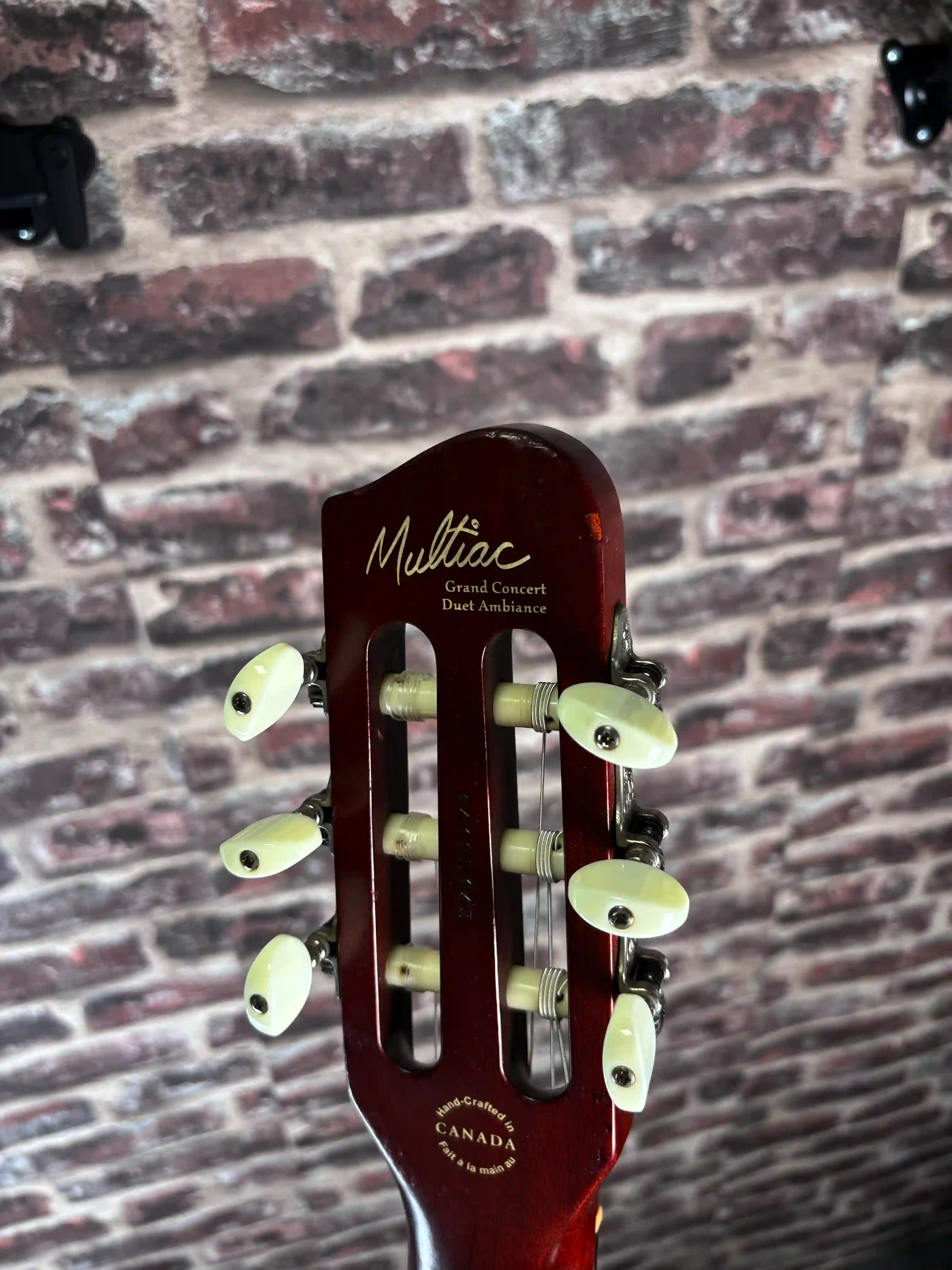 Godin Multiac Grand Concert Duet Ambiance Blanc OCCASION